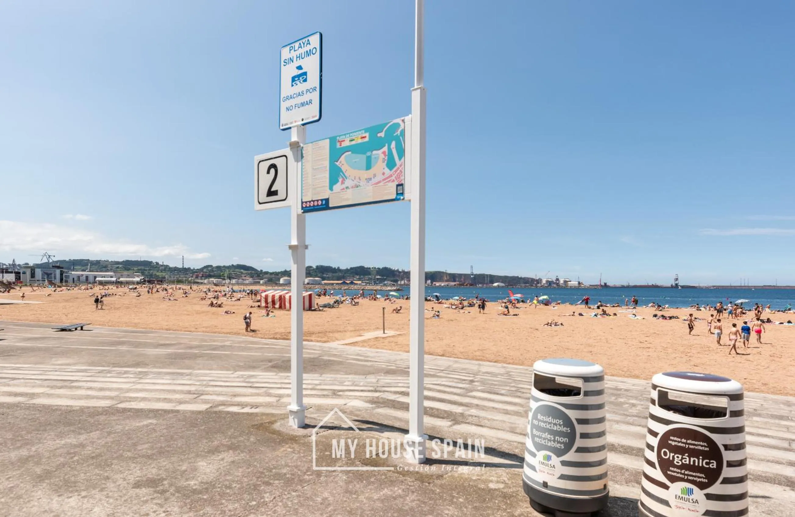 Beach in Hotel Playa Poniente