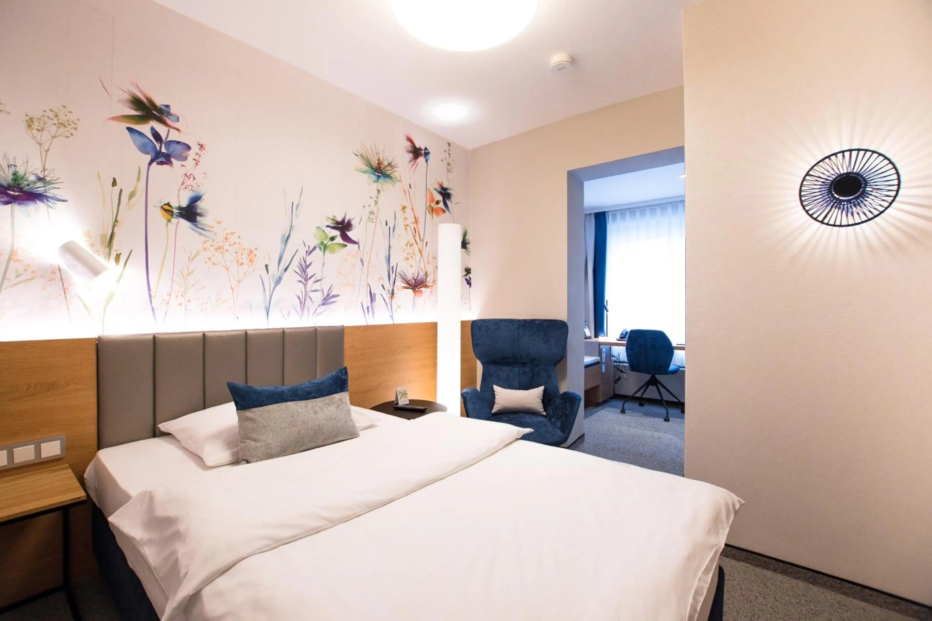 Bed in Hotel Boehler