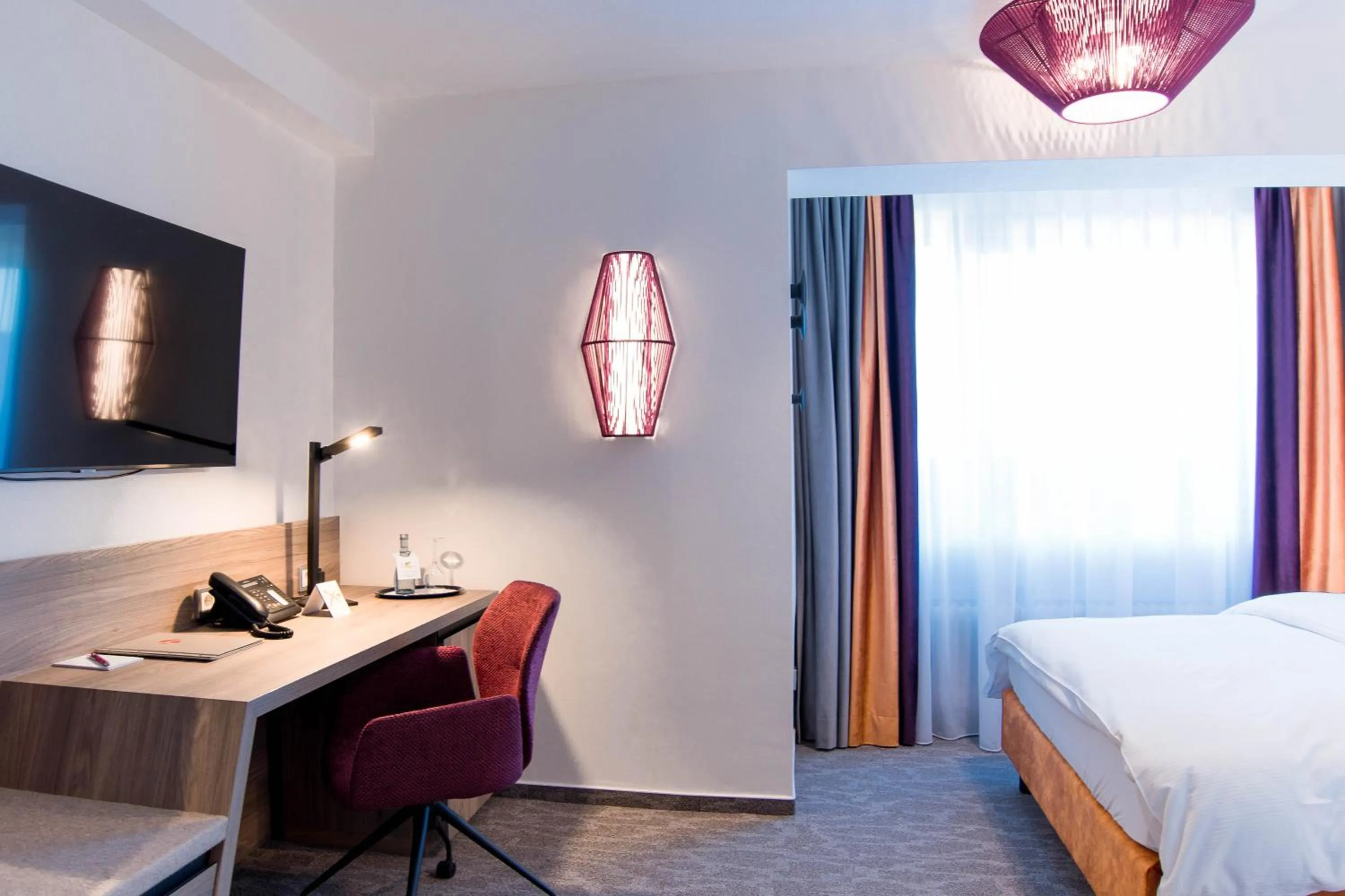 Bed in Hotel Boehler