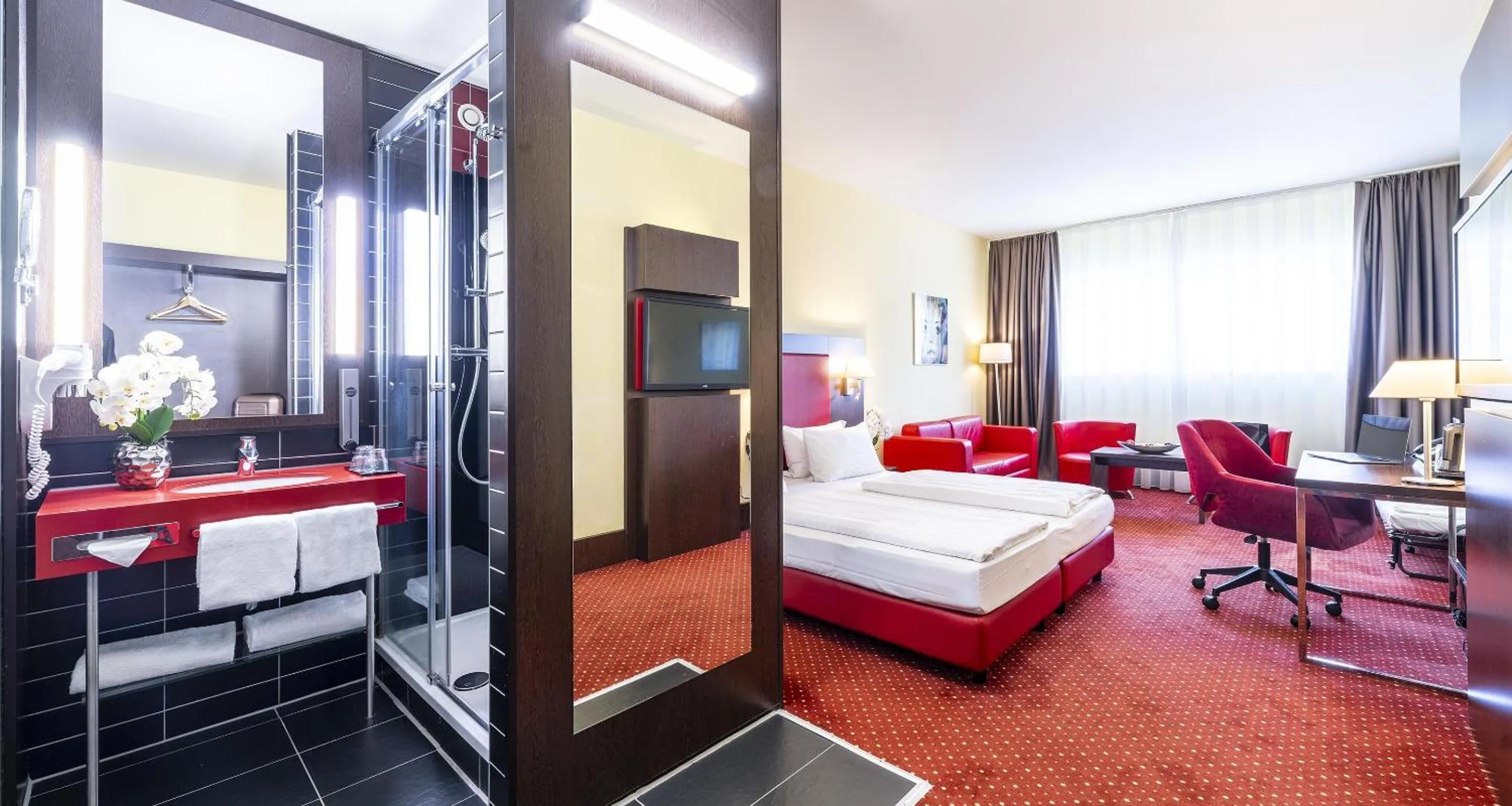 Bedroom, Bed in Best Western Plus Amedia Art Salzburg