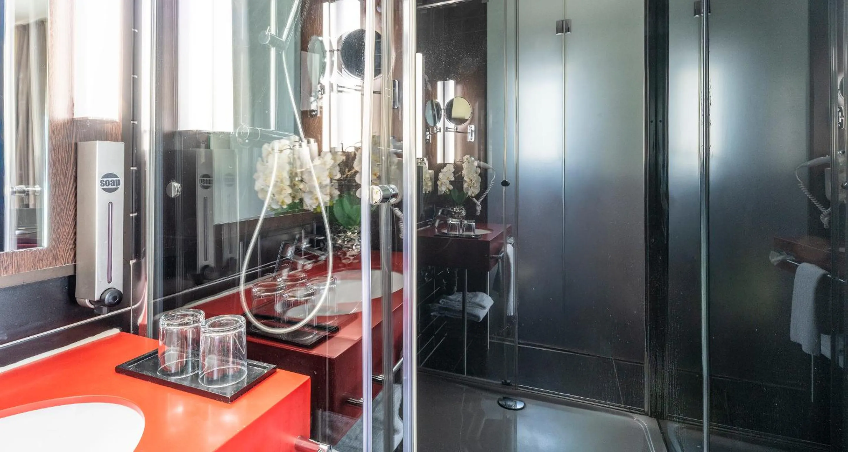 Bathroom in Best Western Plus Amedia Art Salzburg