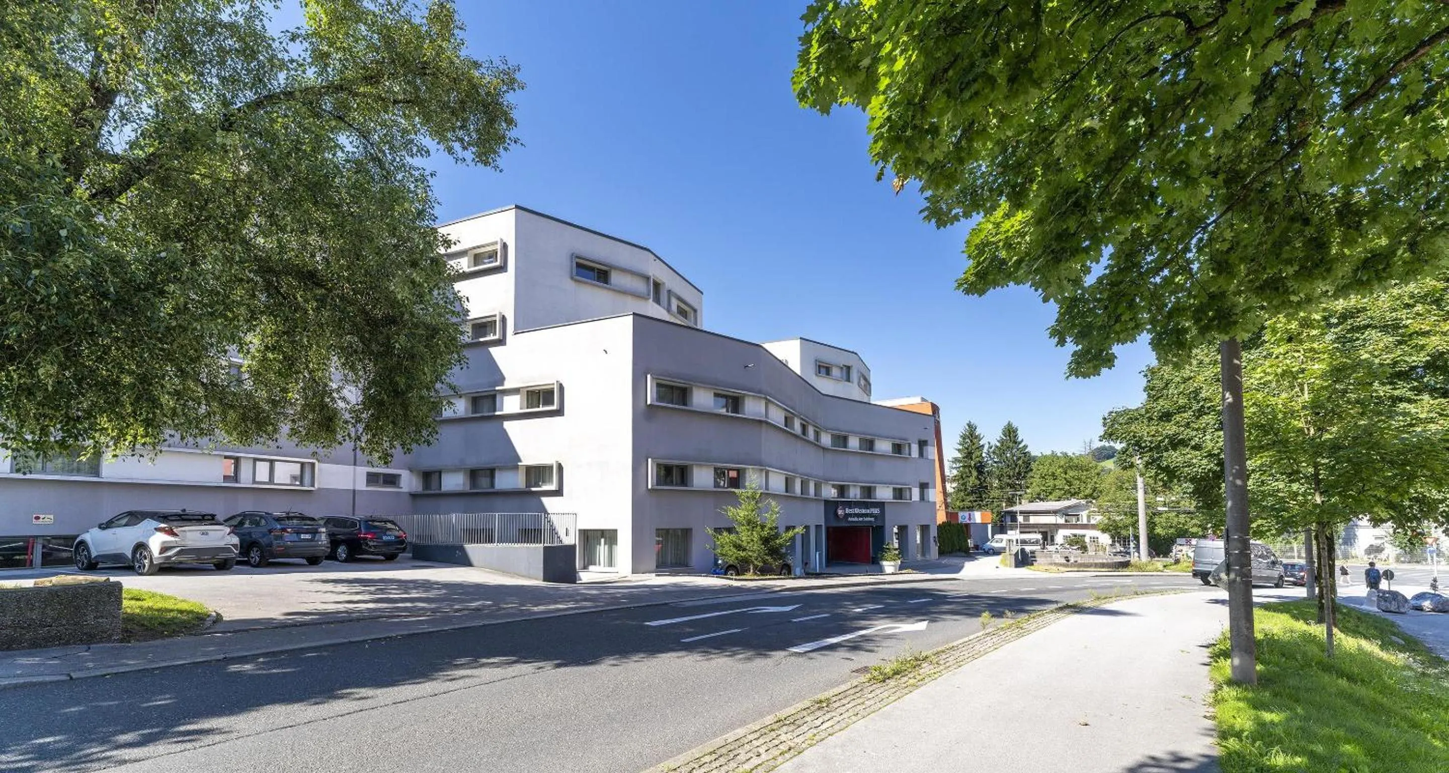 Property building in Best Western Plus Amedia Art Salzburg