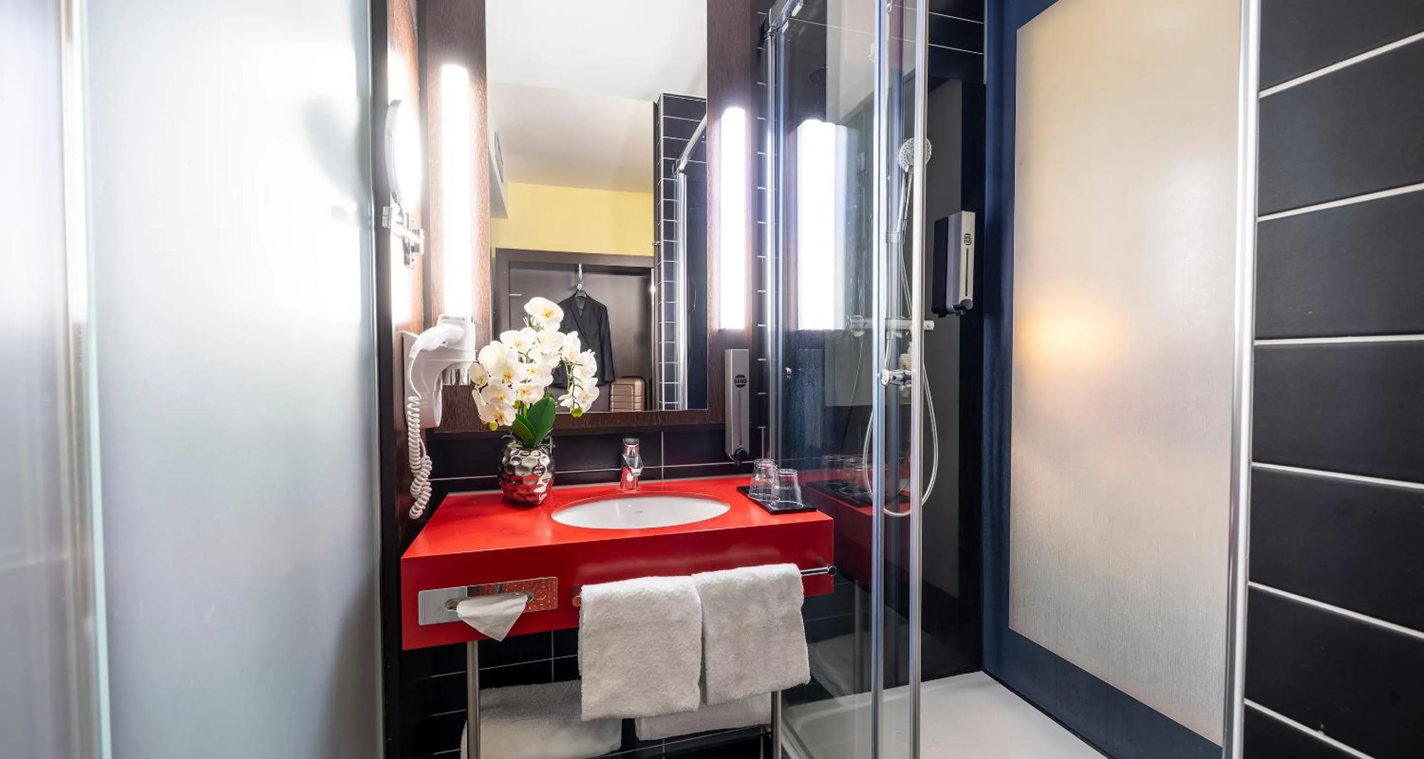 Bathroom in Best Western Plus Amedia Art Salzburg