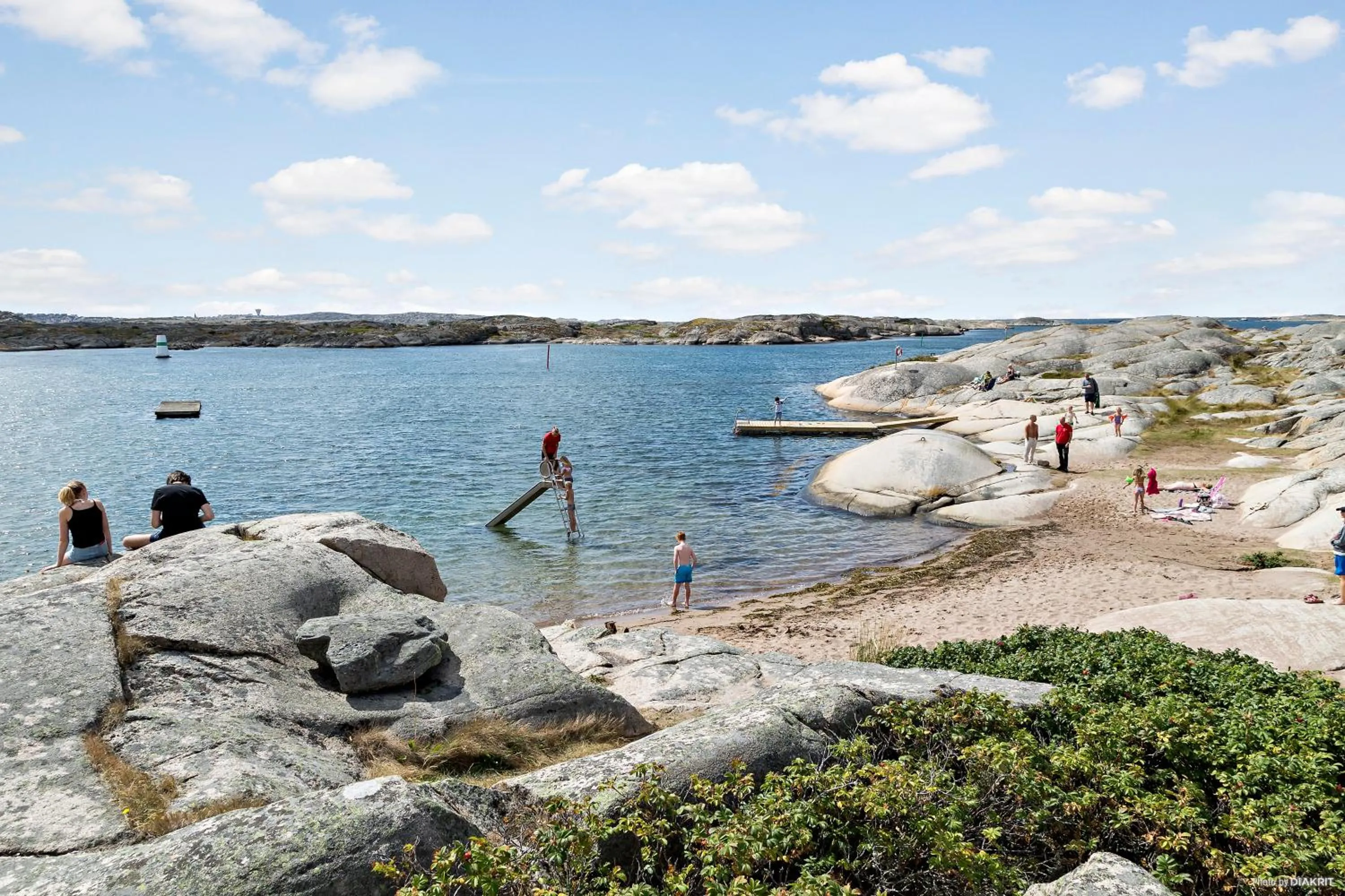 Beach in First Camp Solvik-Kungshamn