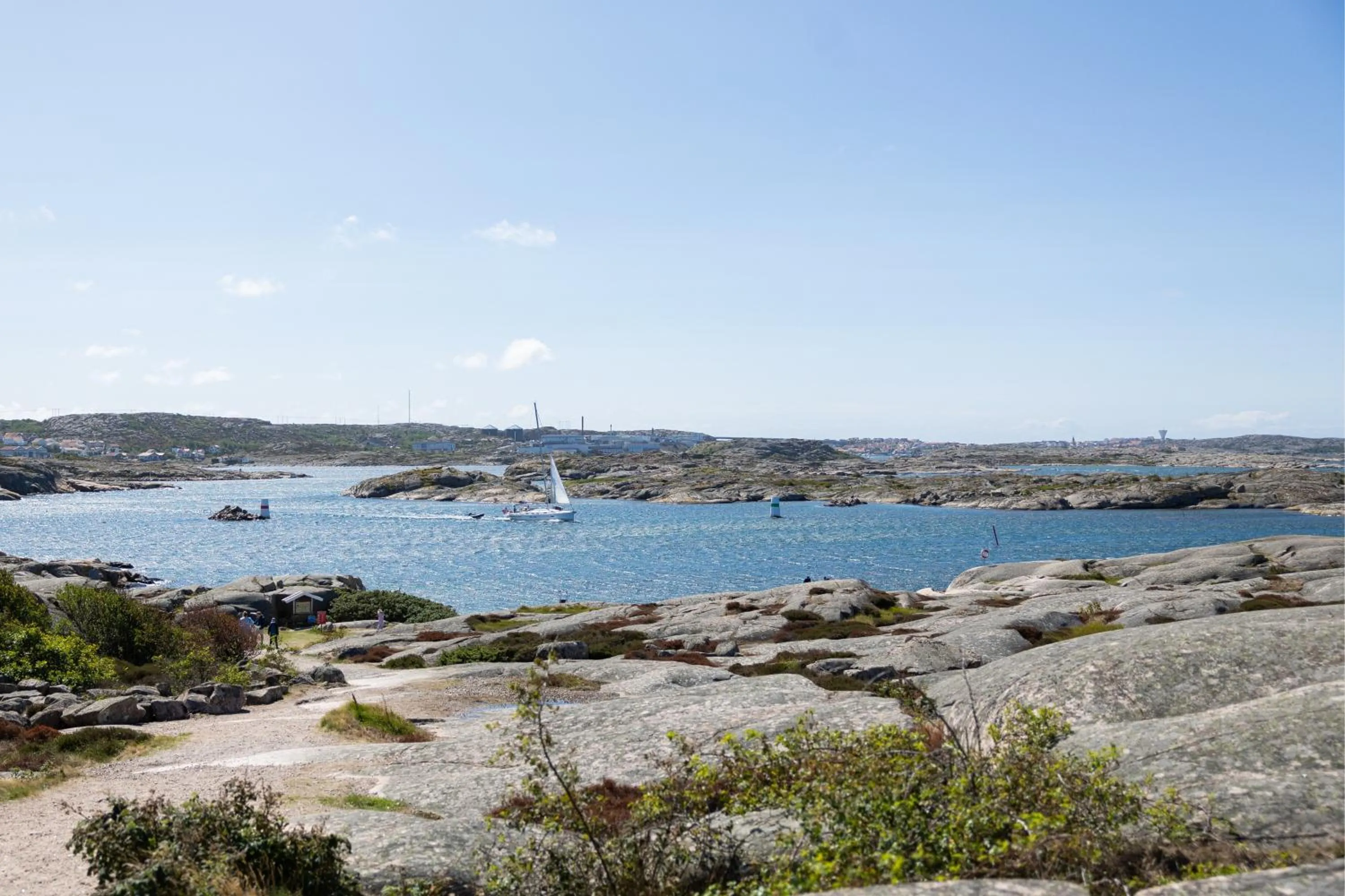 Sea view in First Camp Solvik-Kungshamn