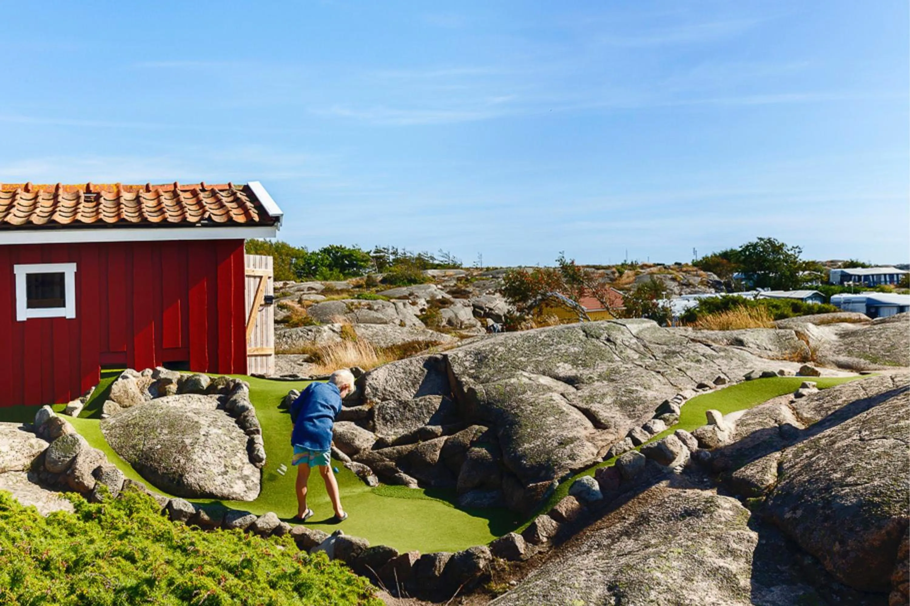 Minigolf in First Camp Solvik-Kungshamn