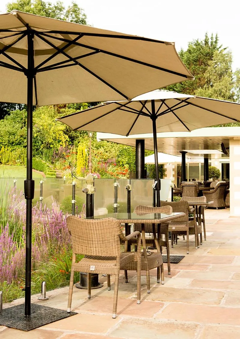 Patio in Gibbon Bridge Hotel