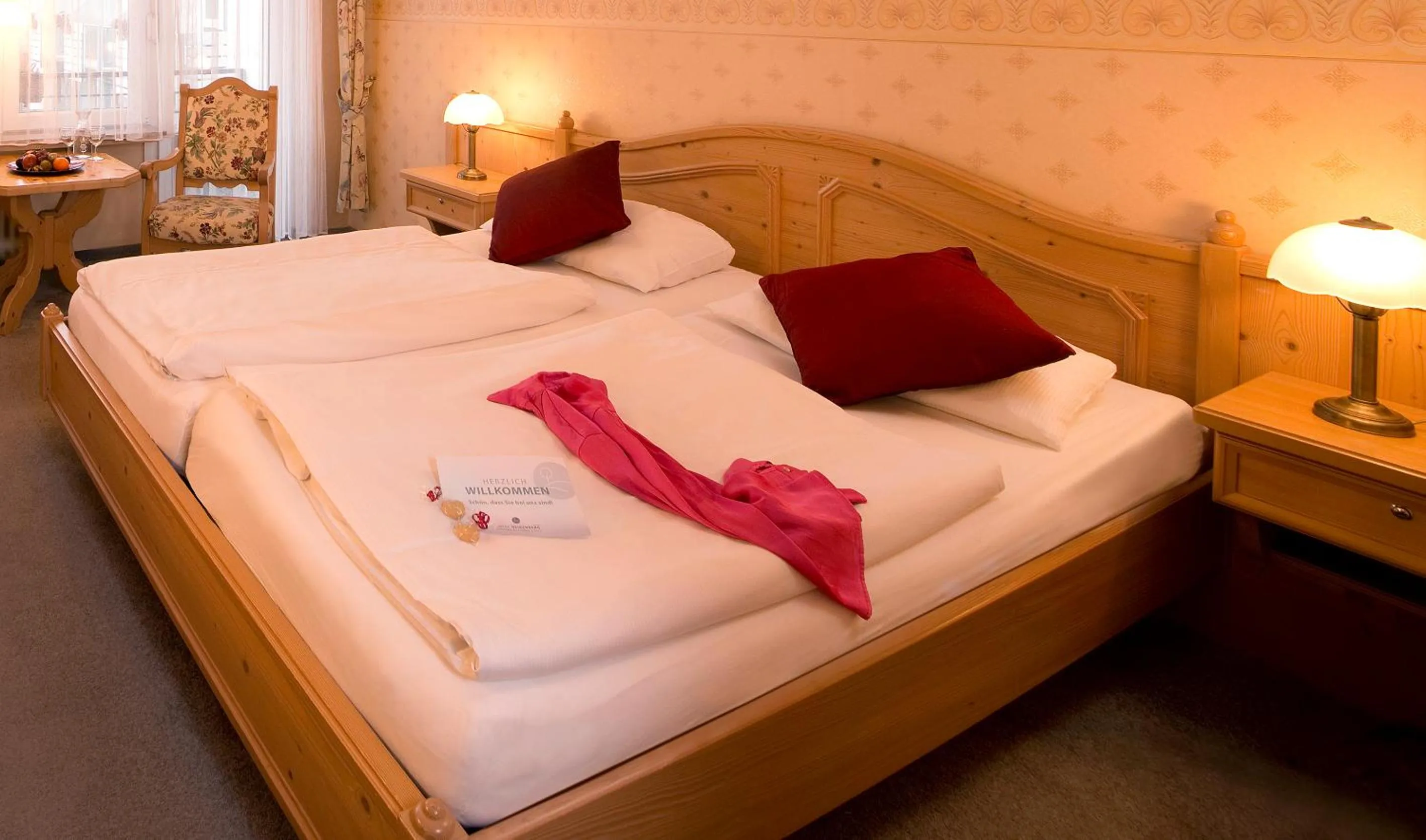 Photo of the whole room, Bed in Aktivhotel Heikenberg in Bad Lauterberg