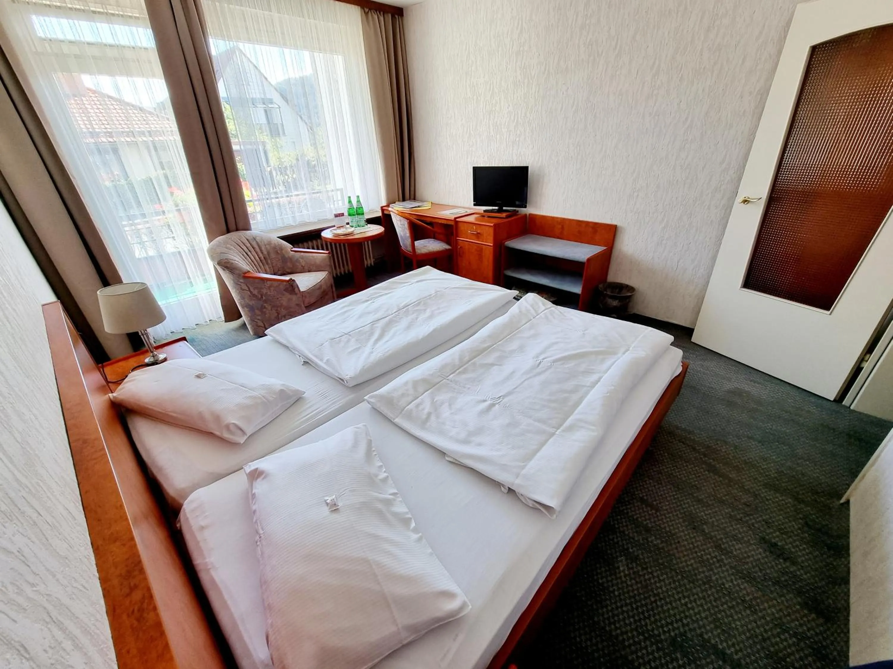 Bed in Aktivhotel Heikenberg in Bad Lauterberg