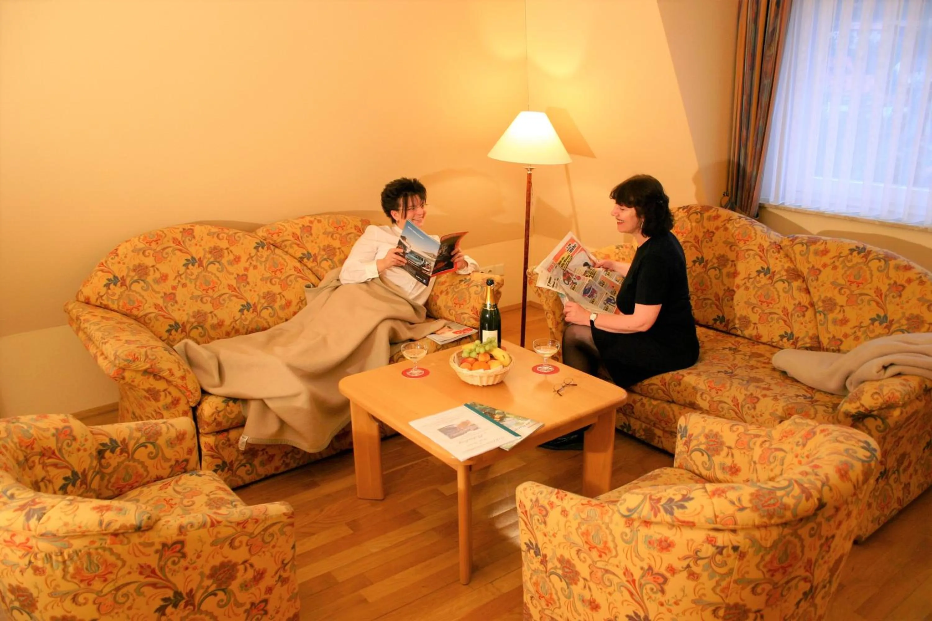 Living room in Aktivhotel Heikenberg in Bad Lauterberg