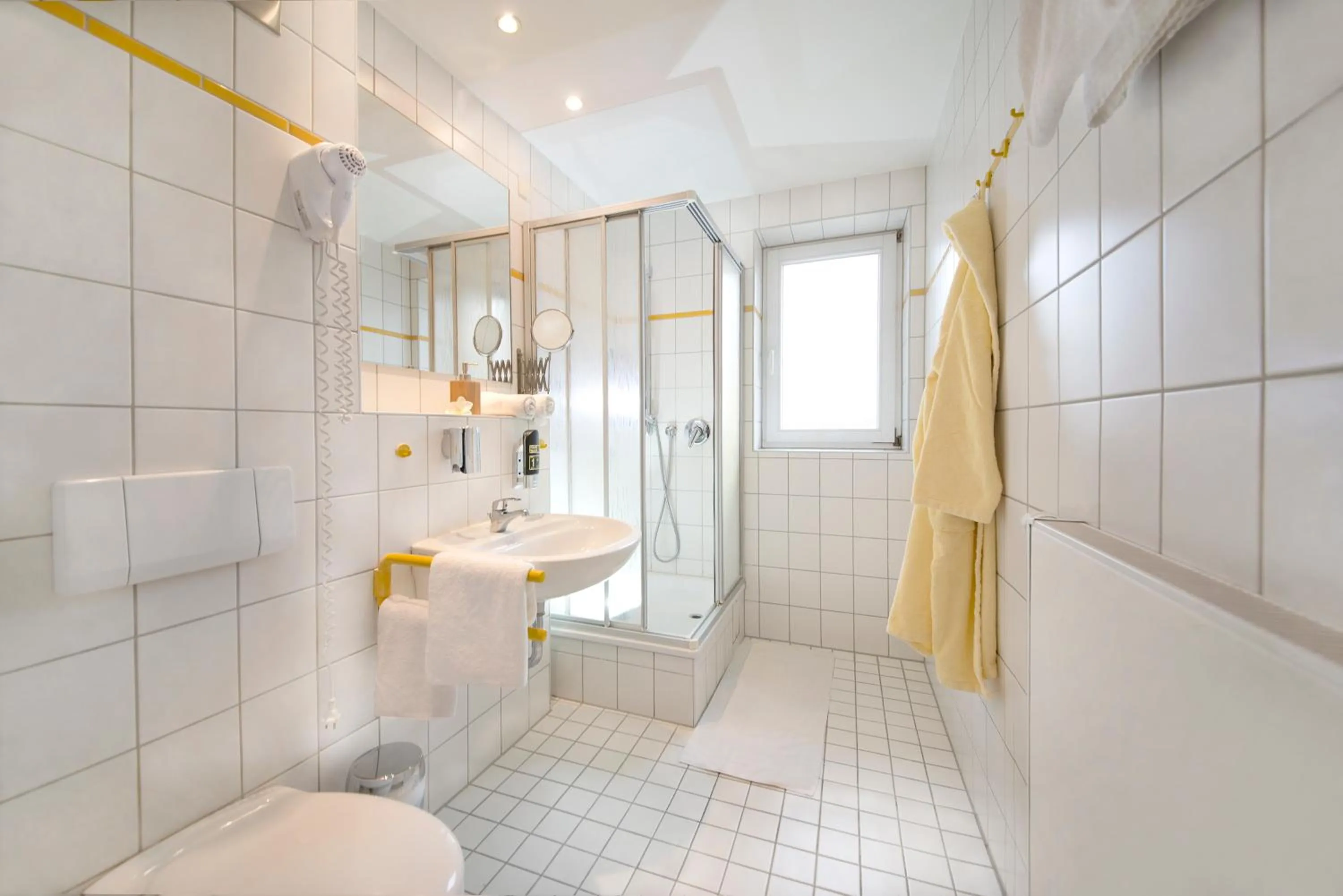 Shower in Aktivhotel Heikenberg in Bad Lauterberg