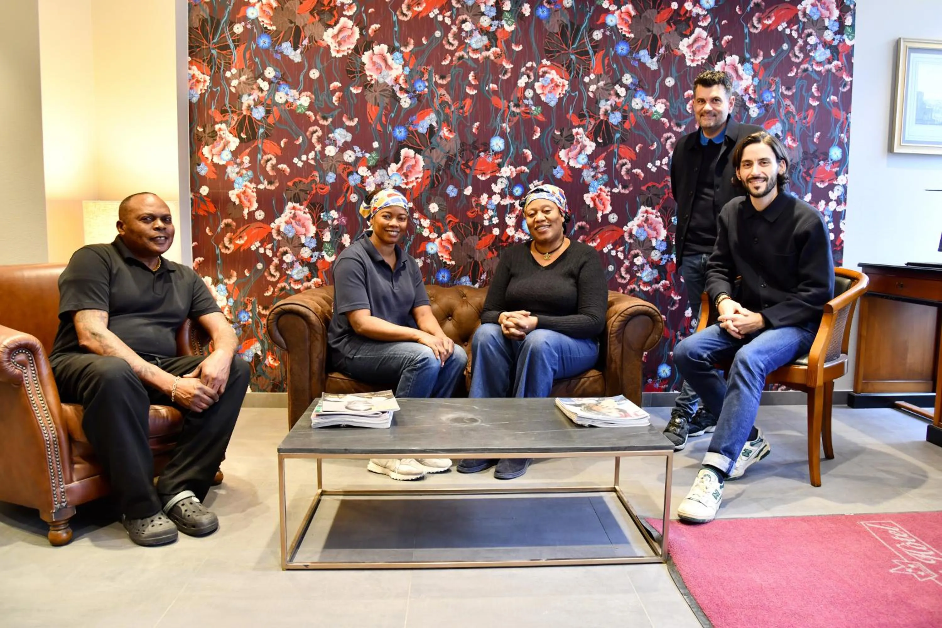 Lobby or reception in Agate Hôtel