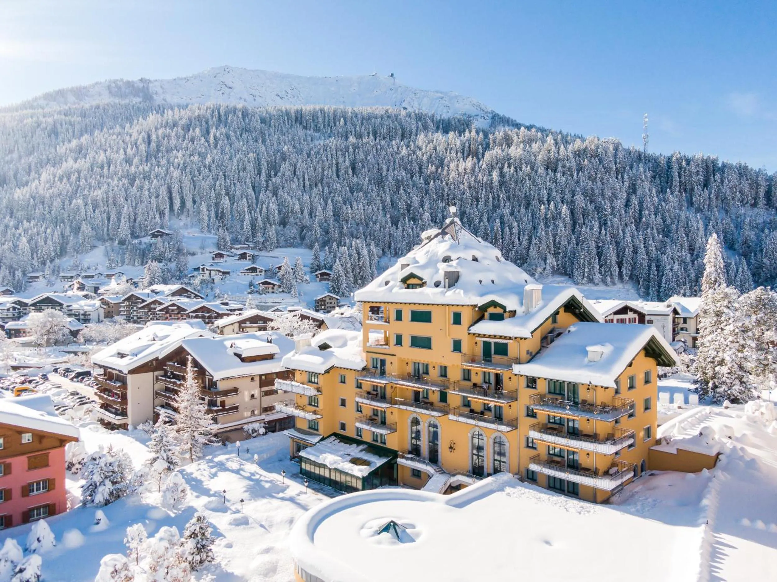 Property building in Hotel Vereina