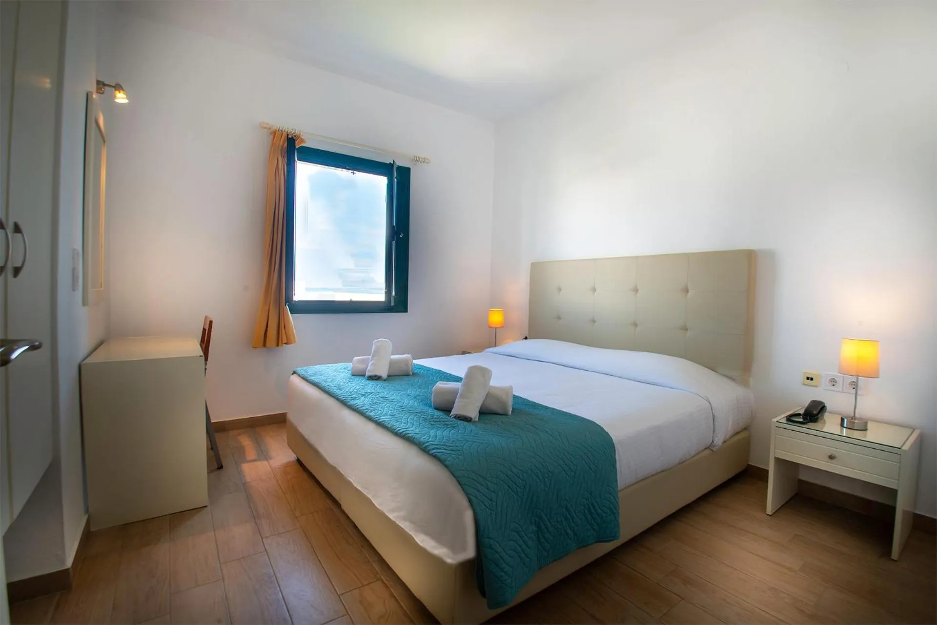 Bed in Palatia Village Hotel Apartments