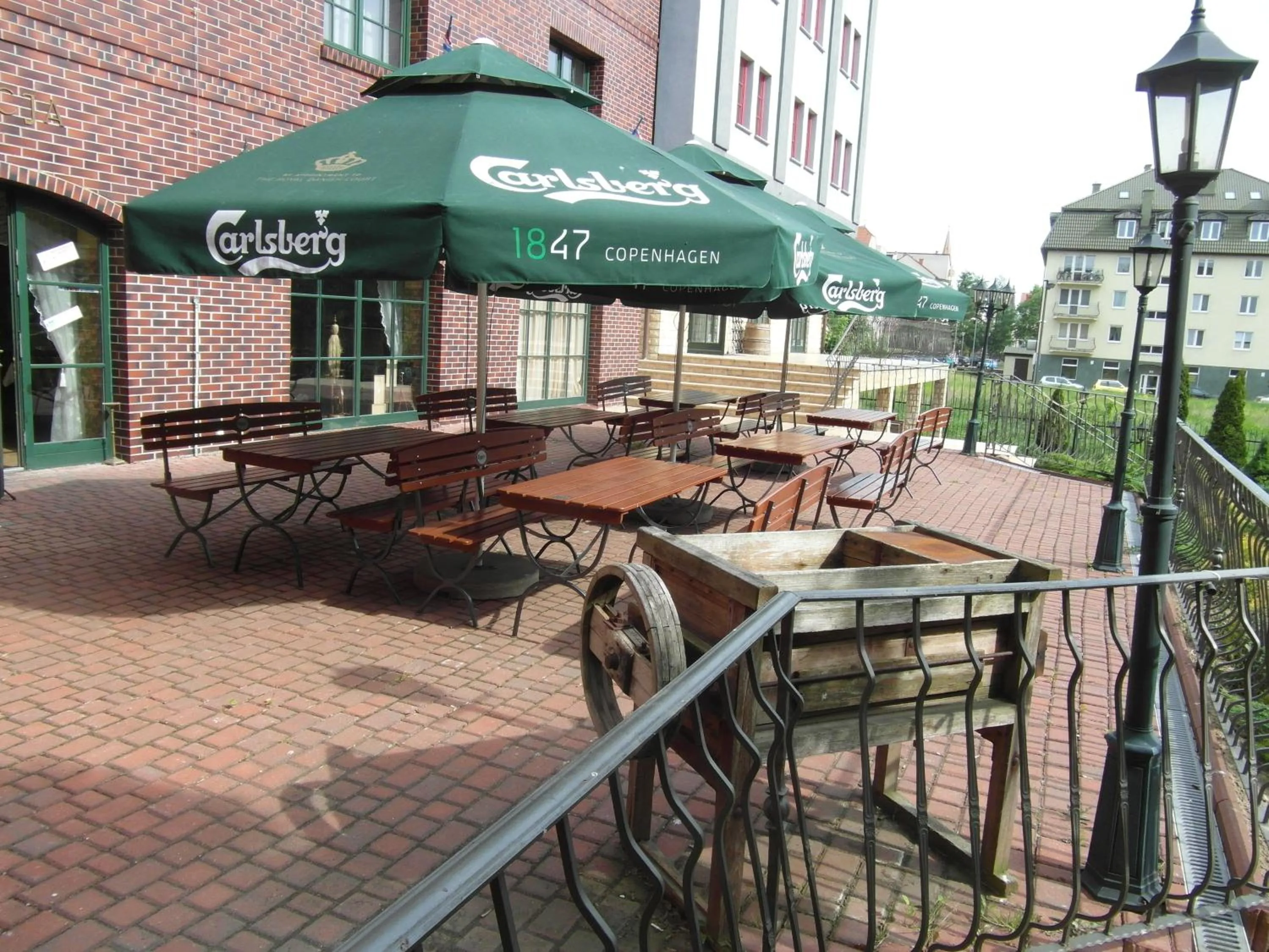 Balcony/Terrace in Hotel Spichlerz