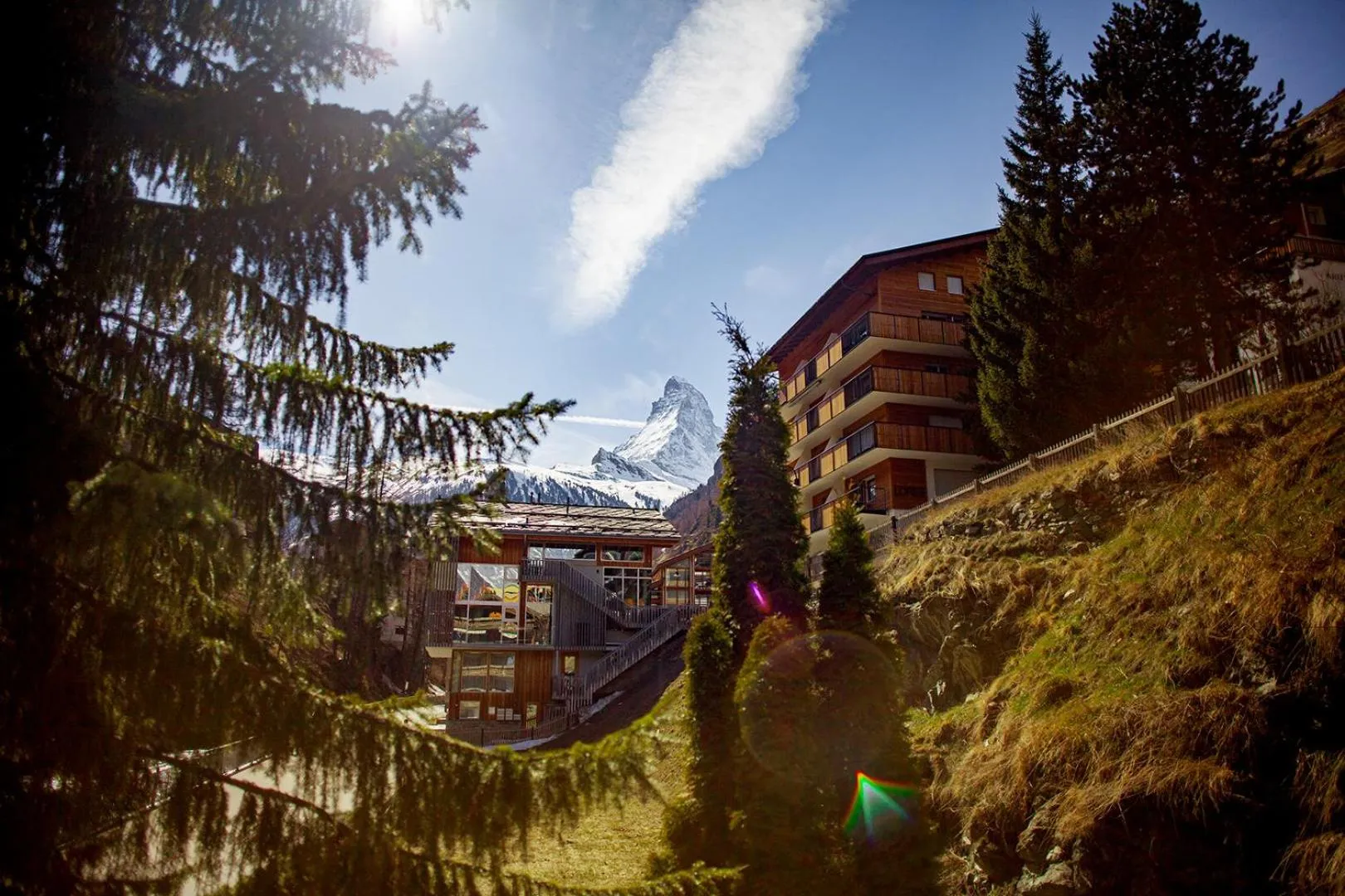 Landmark view in Alpenblick