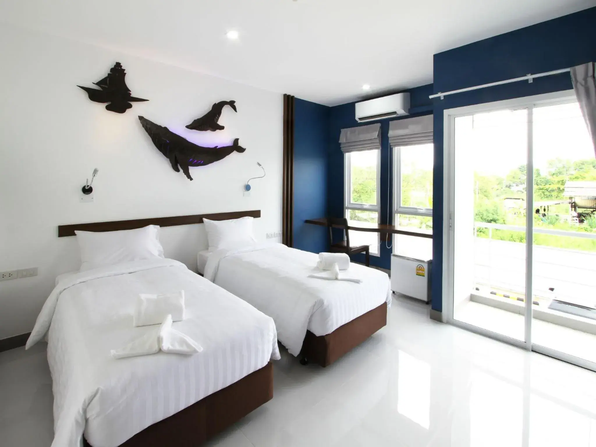 Standard Twin Room in Anna-Nava Pakkret Hotel Standard Twin Room in Anna-Nava Pakkret Hotel