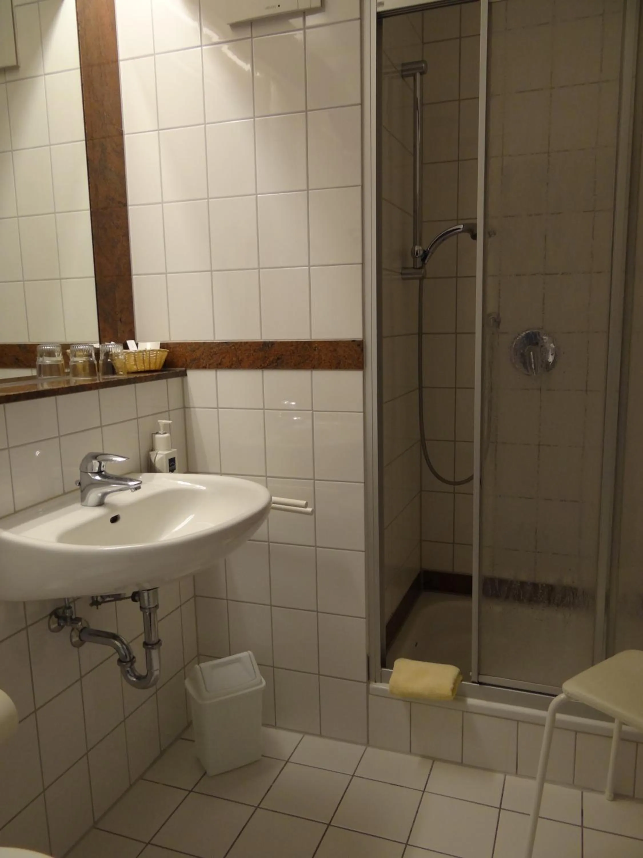 Bathroom in Hotel Restaurant Bootshaus