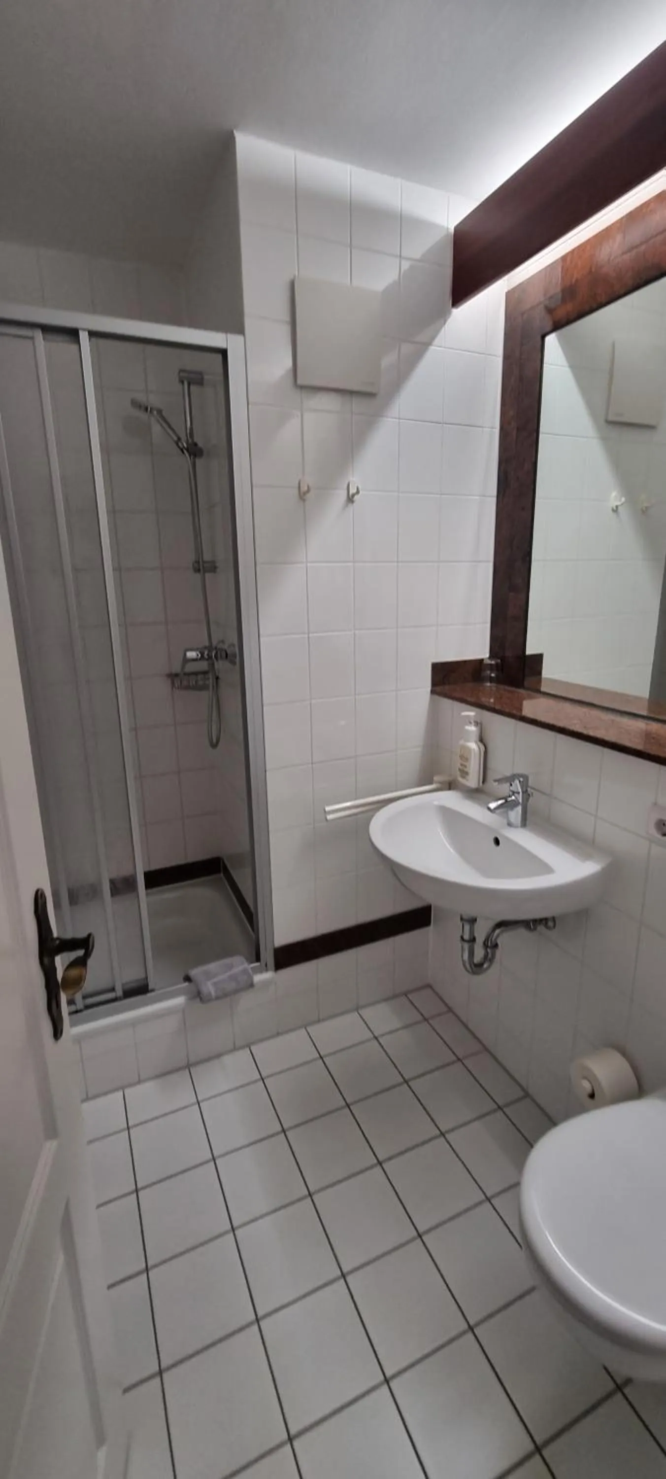 Bathroom in Hotel Restaurant Bootshaus