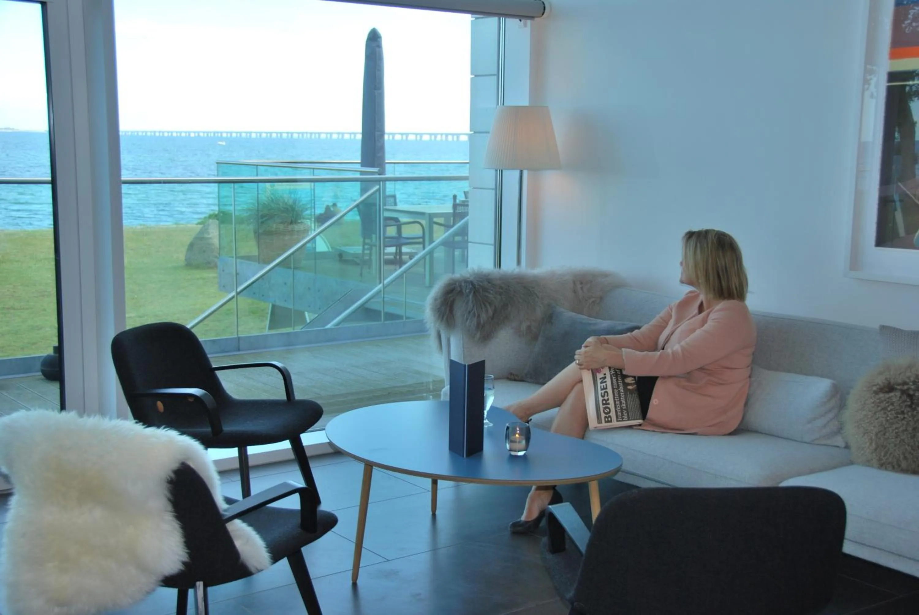 Communal lounge/ TV room in Storebælt Sinatur Hotel & Konference