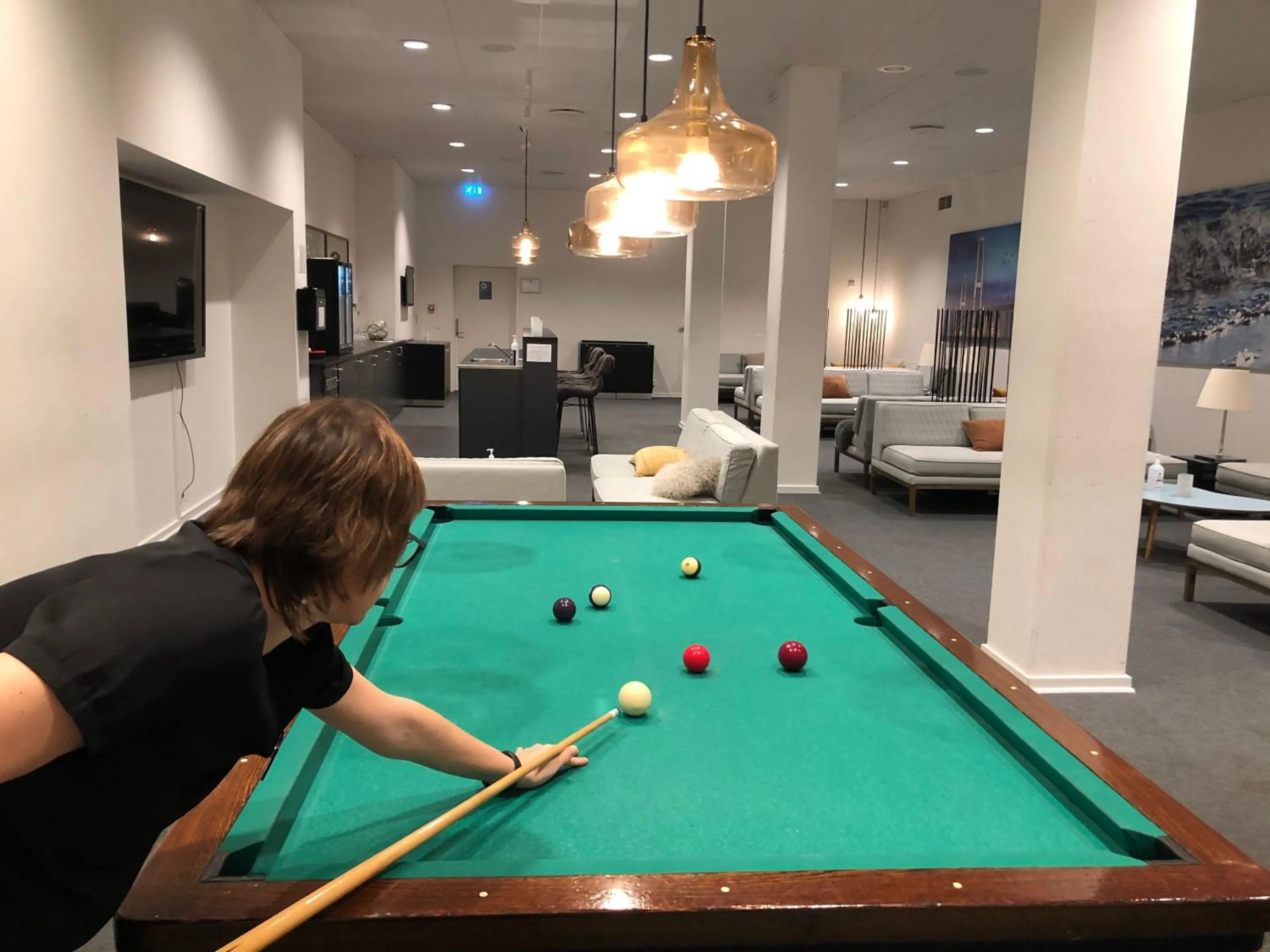 Communal lounge/ TV room in Storebælt Sinatur Hotel & Konference