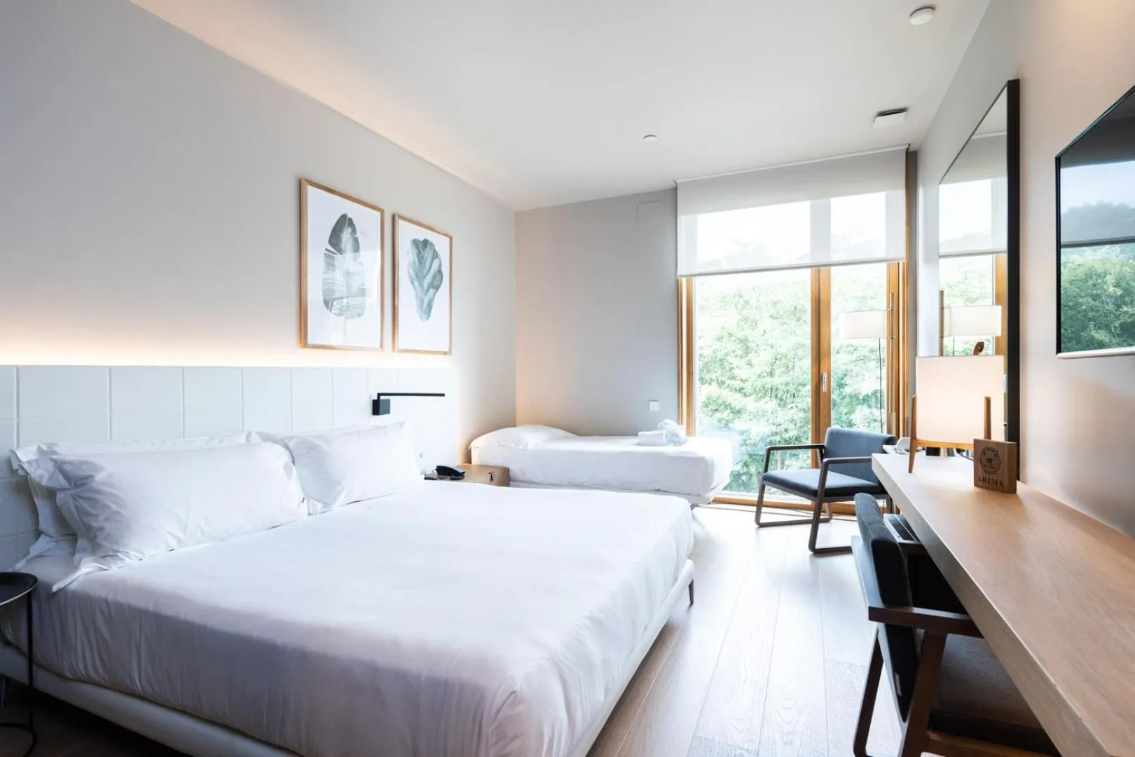 Bed in Hotel Arima & Spa - Small Luxury Hotels