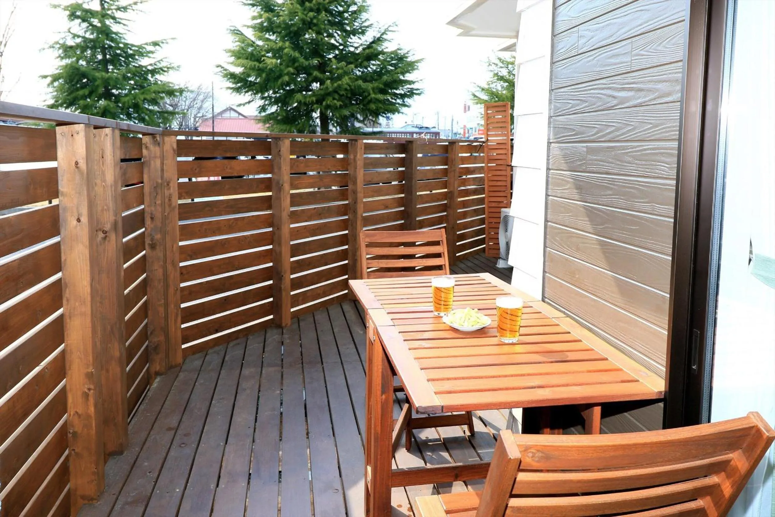 Balcony/Terrace in Fuji scenic house 73