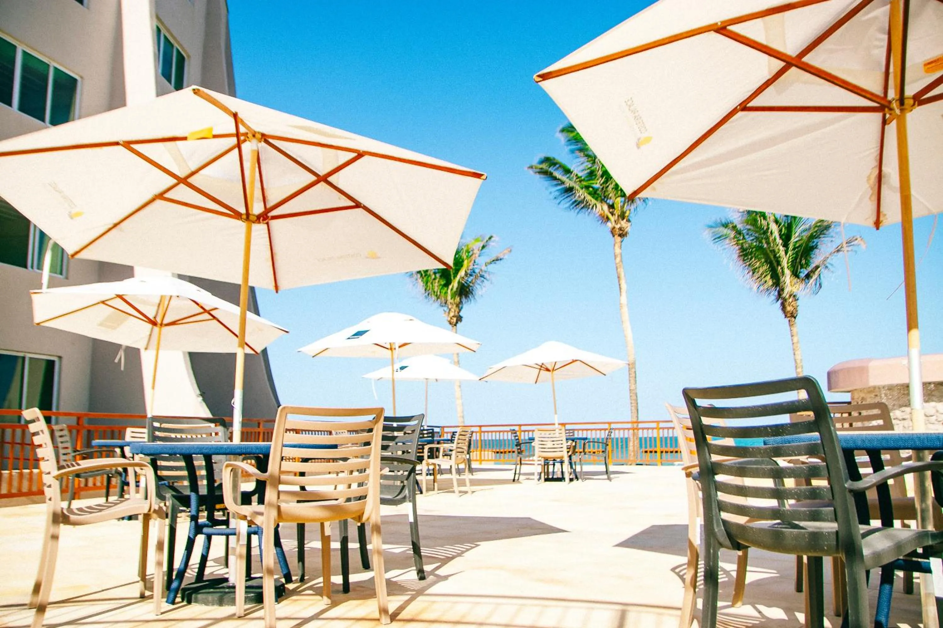 Patio in Costeira Palace Beach Resort All Inclusive