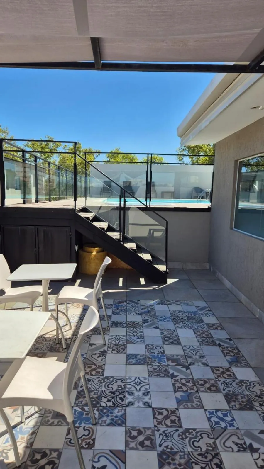 Balcony/Terrace in DAKAR HOTEL