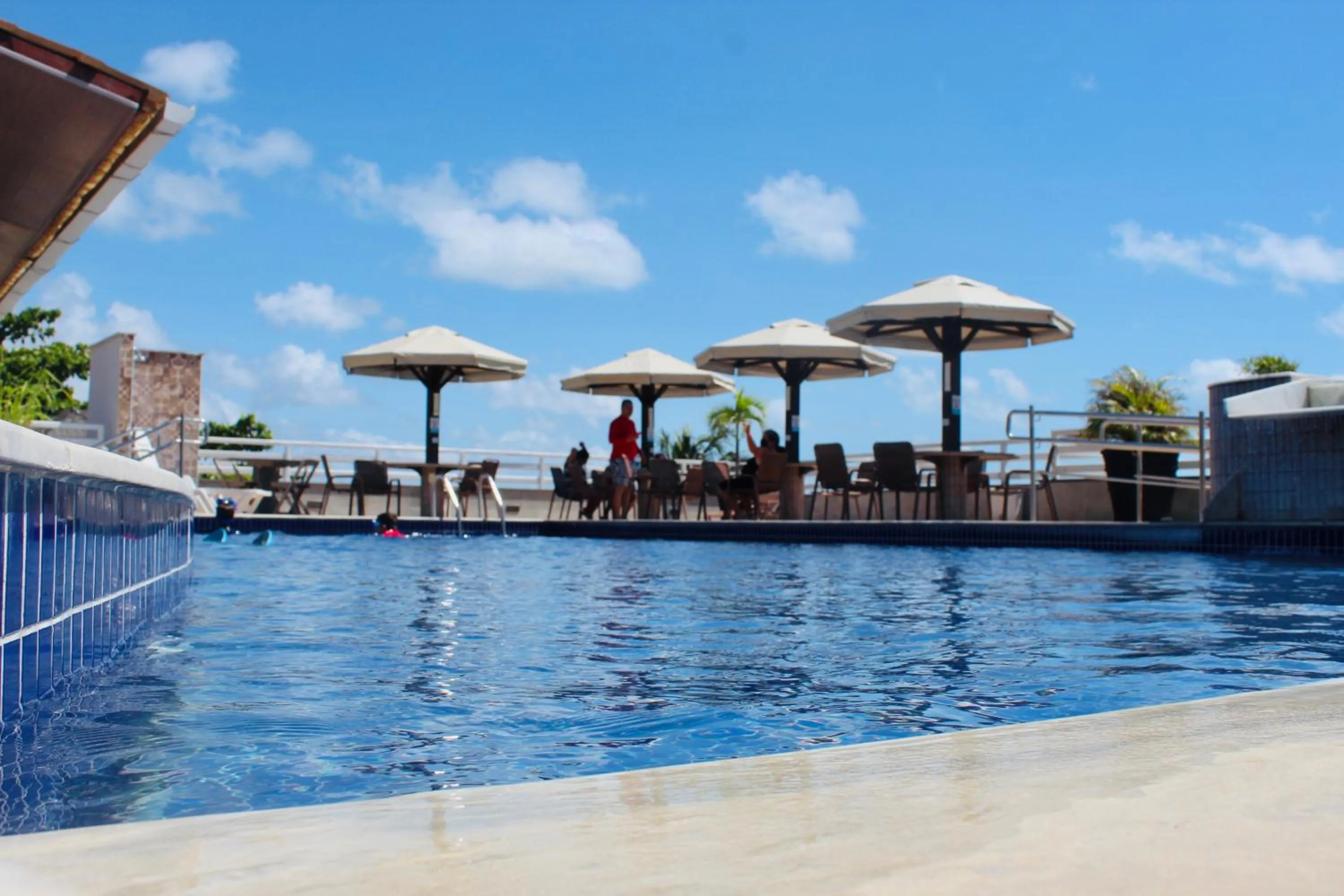 Swimming pool in Pipas Bay