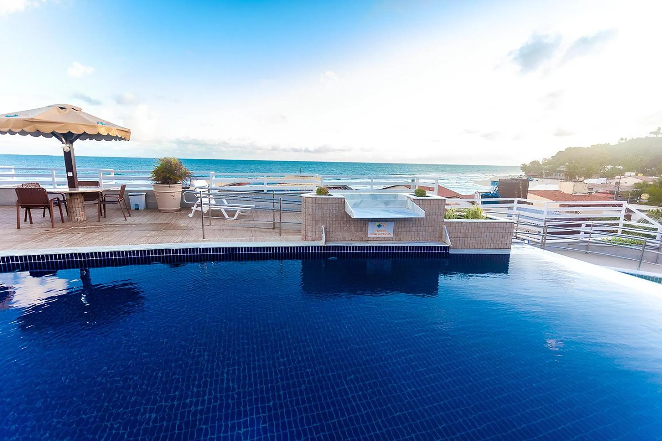 Swimming pool in Pipas Bay