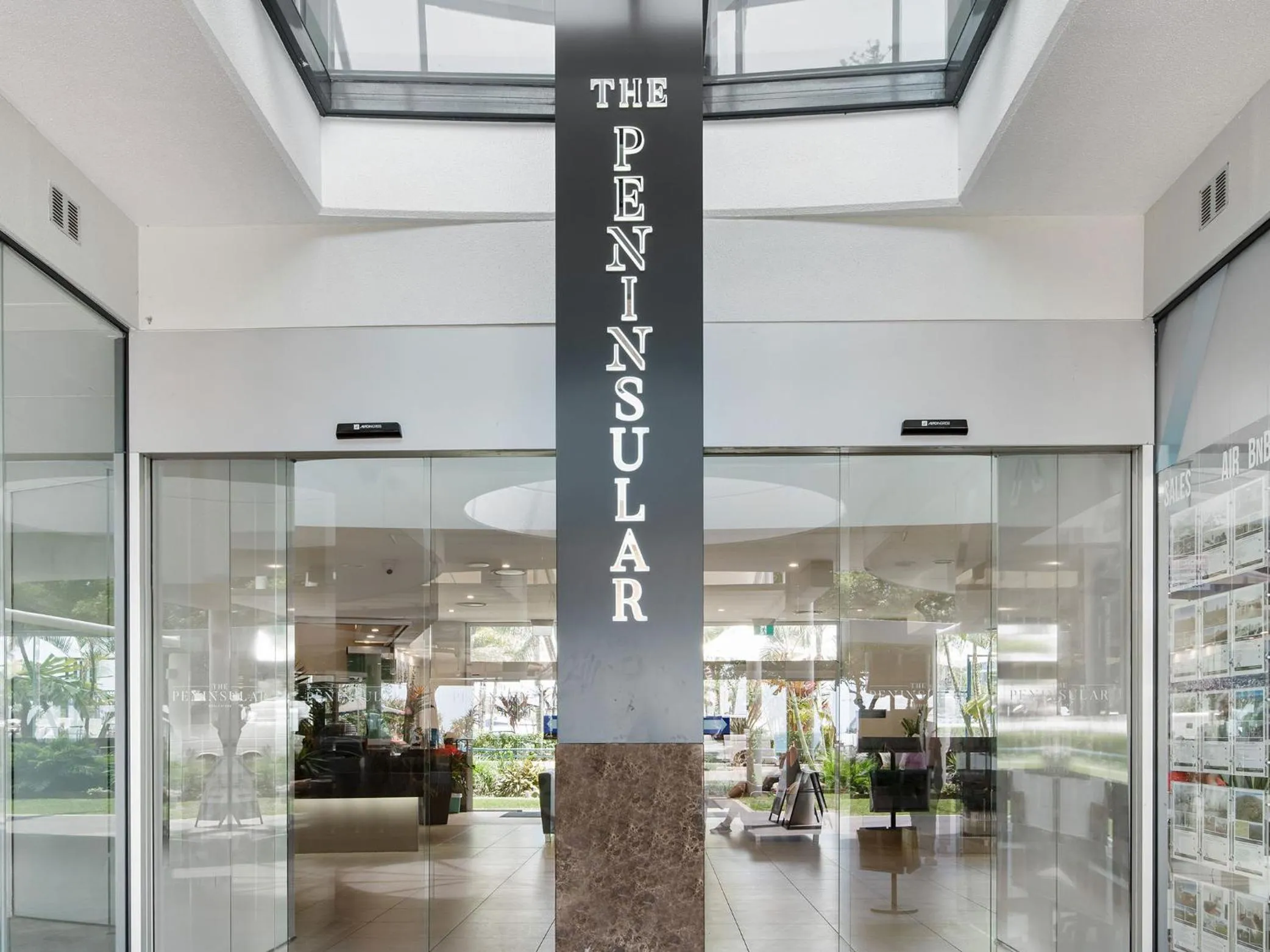 Property building in Peninsular Beachfront Resort