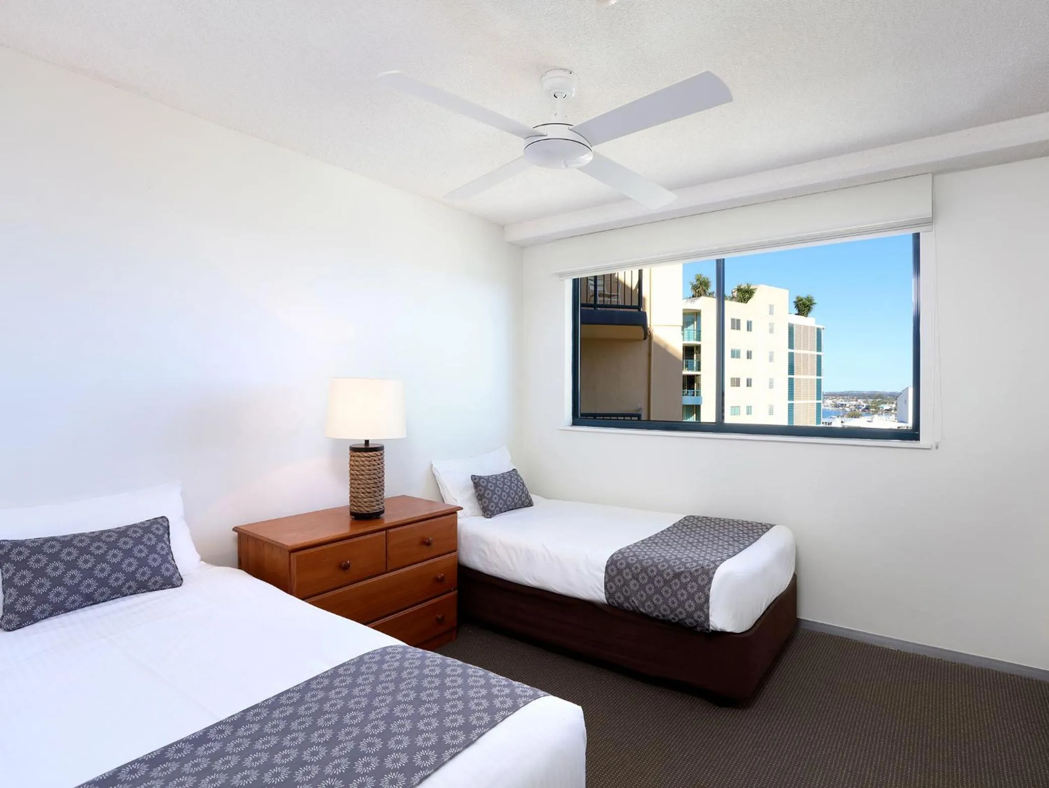 Bed in Peninsular Beachfront Resort