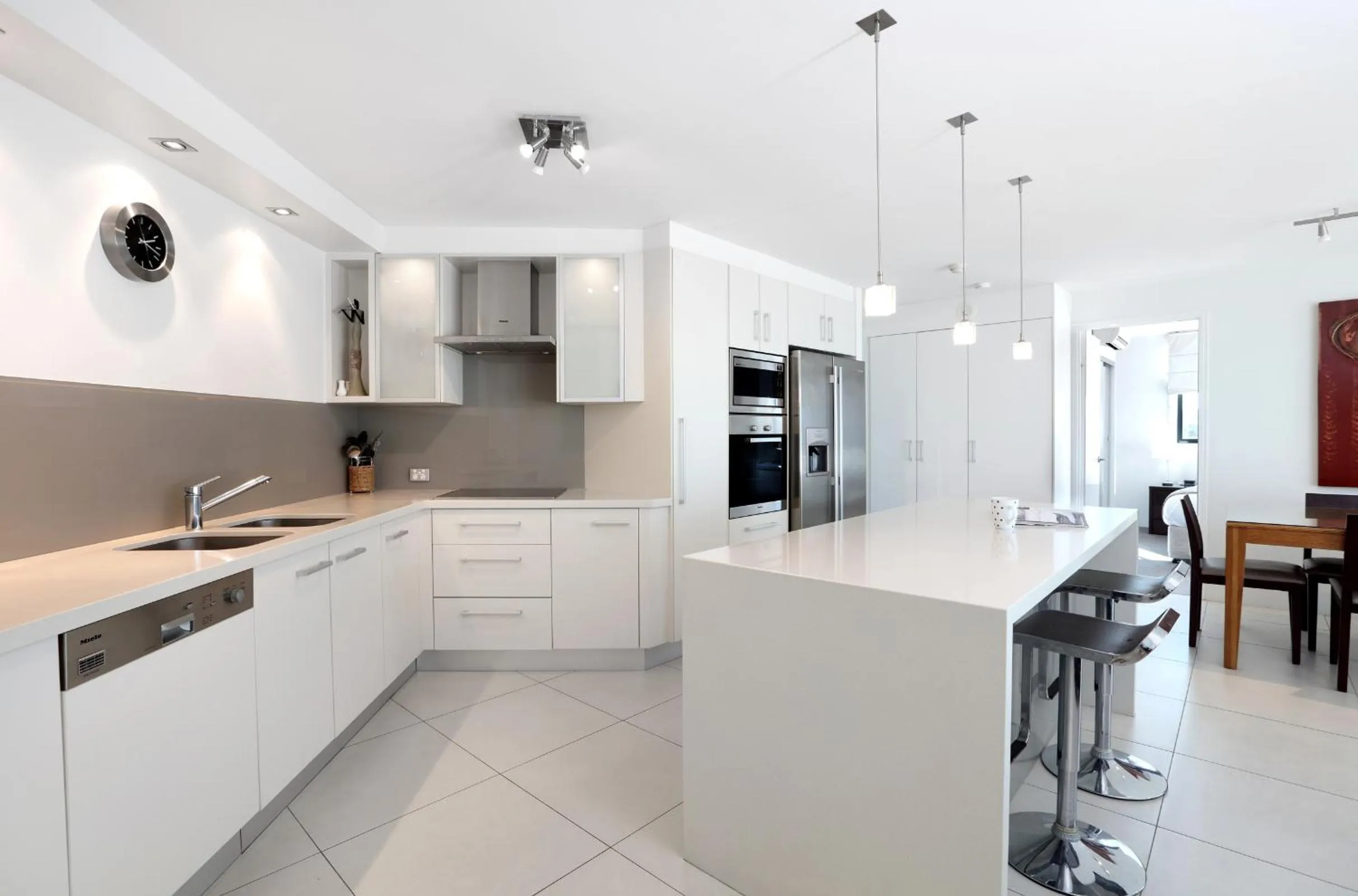 Kitchen or kitchenette in Peninsular Beachfront Resort