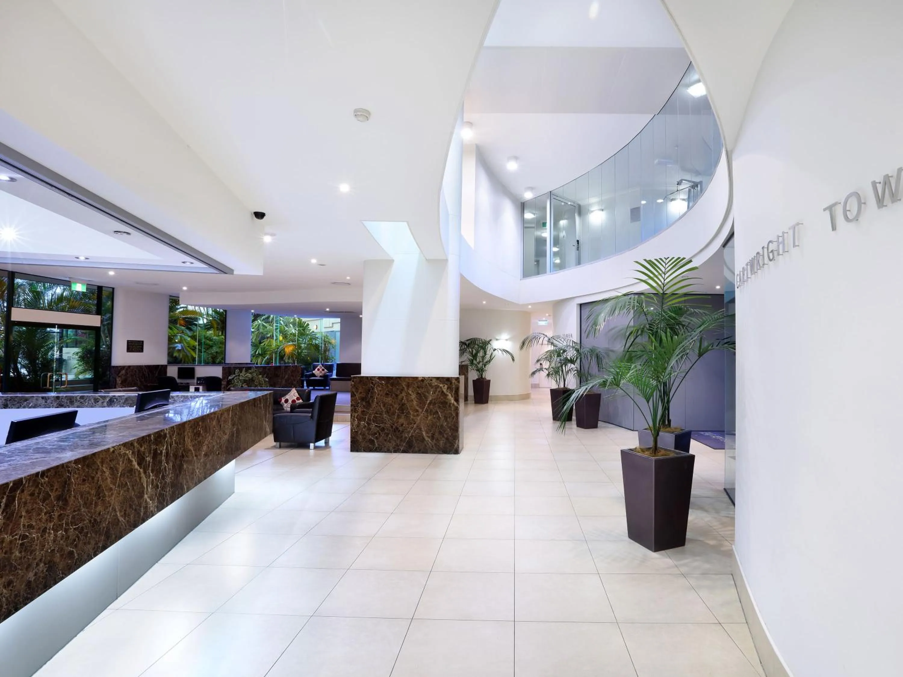 Lobby or reception in Peninsular Beachfront Resort