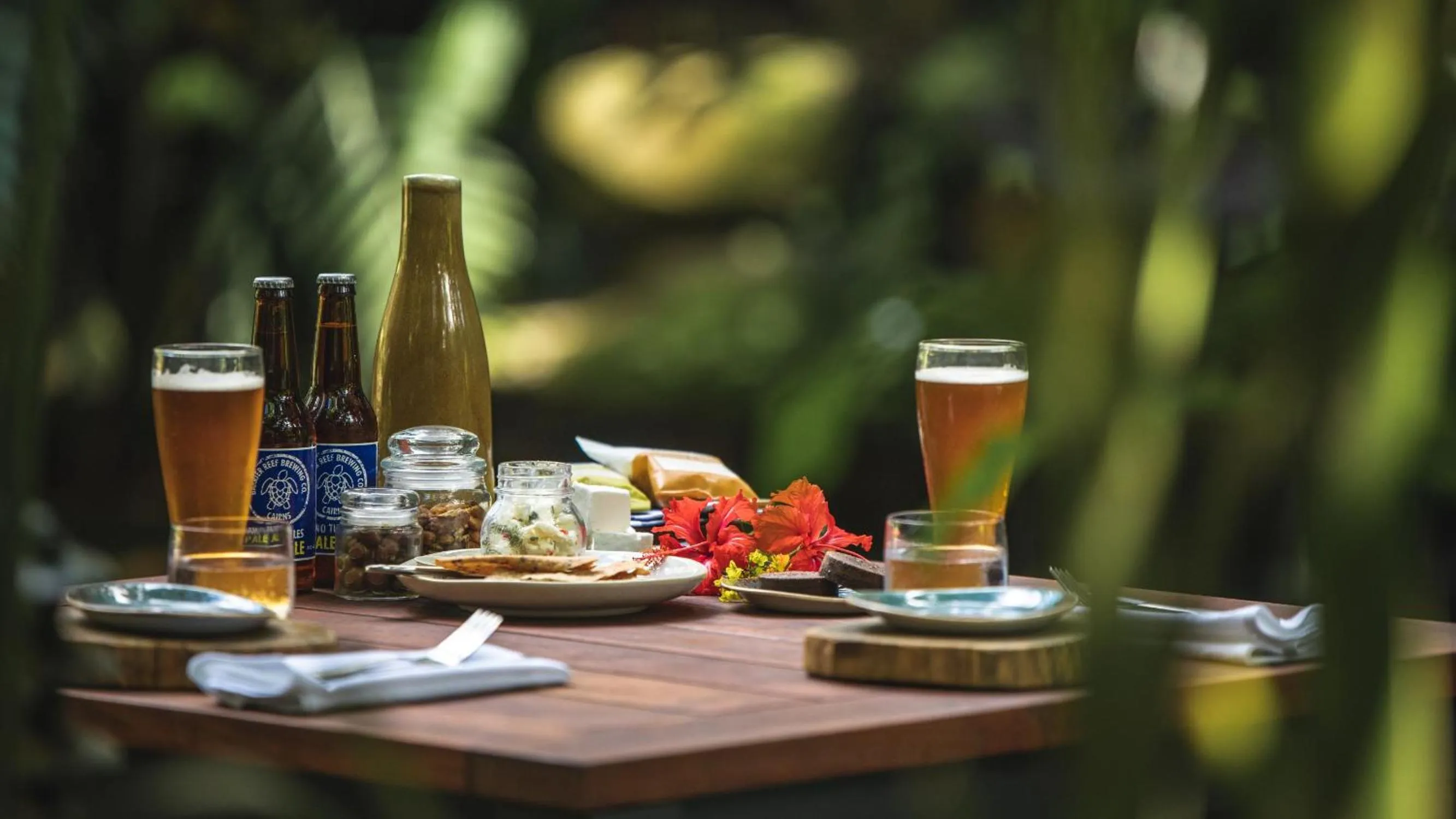 Food and drinks in Daintree Ecolodge