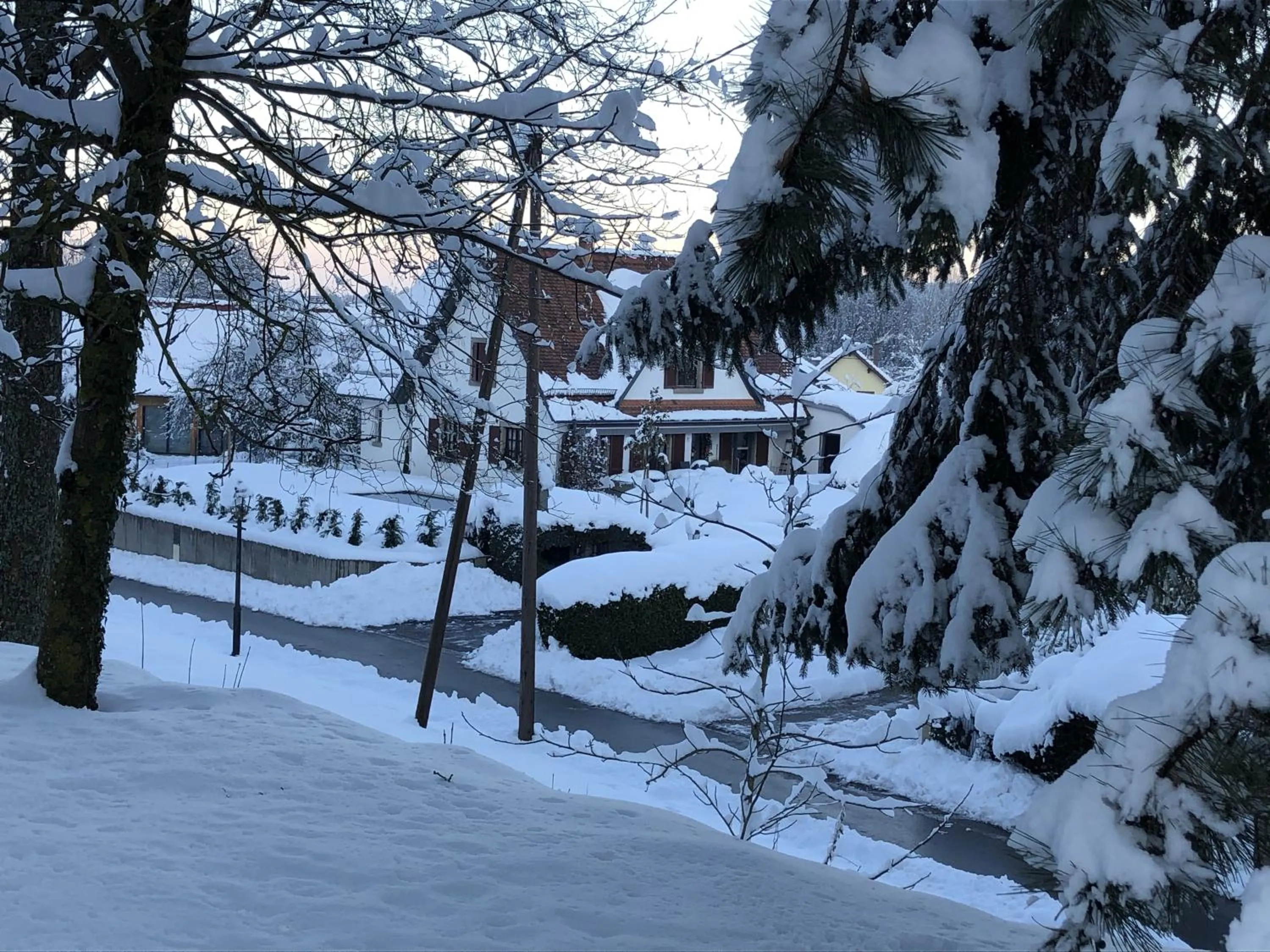 Property building in Les Chambres Chez Christine