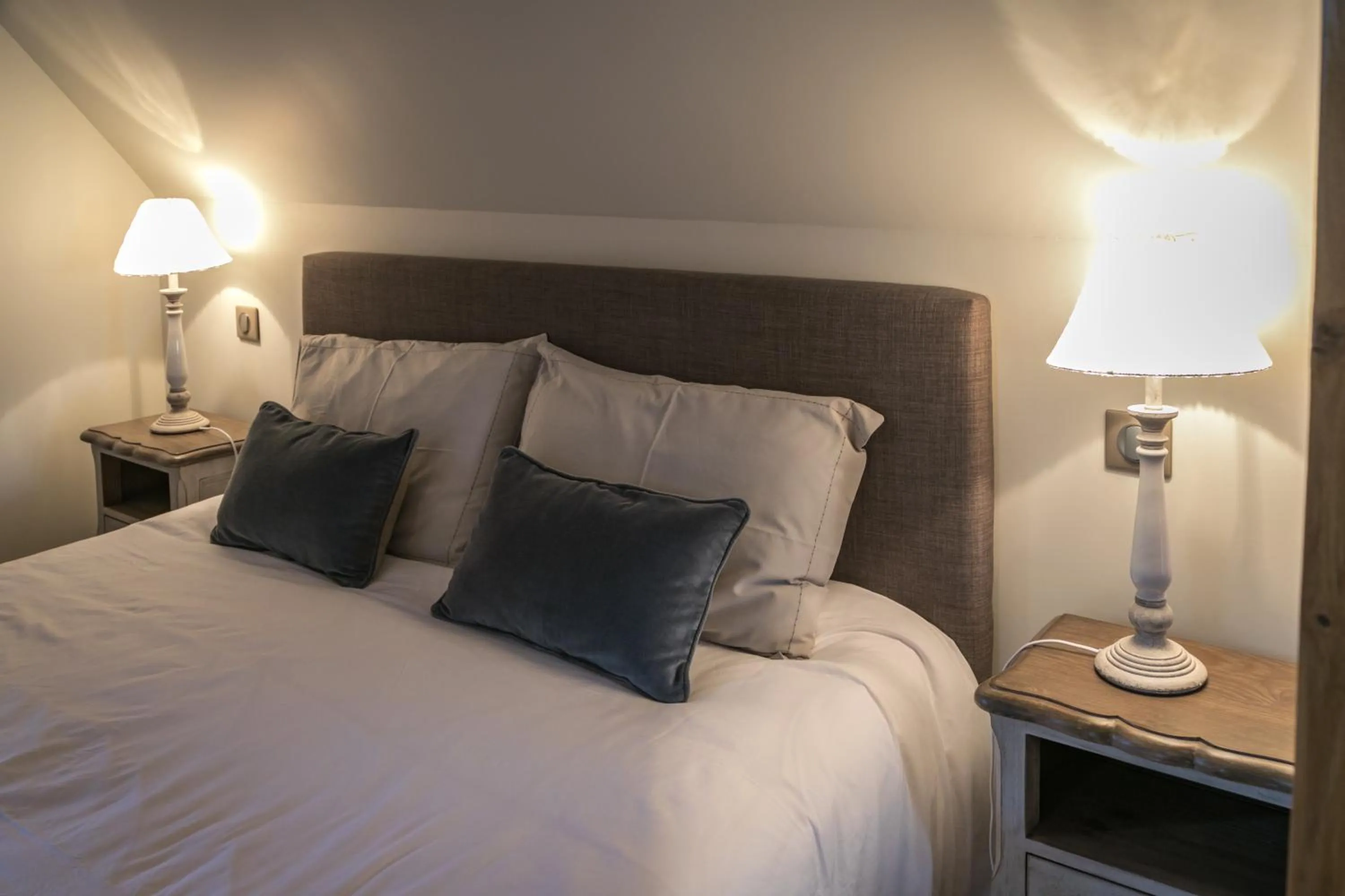 Bed in Les Chambres Chez Christine