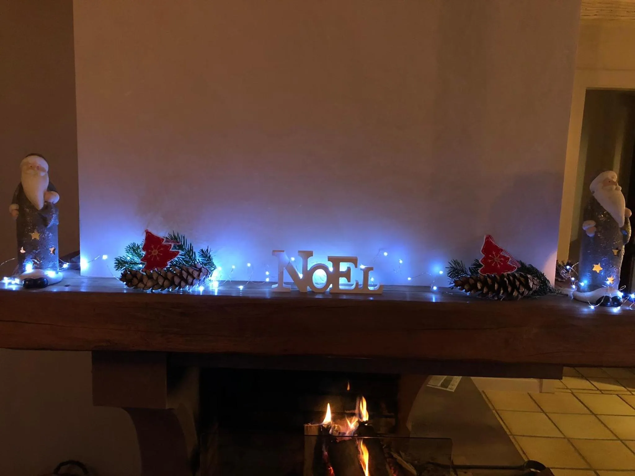 Living room in Les Chambres Chez Christine