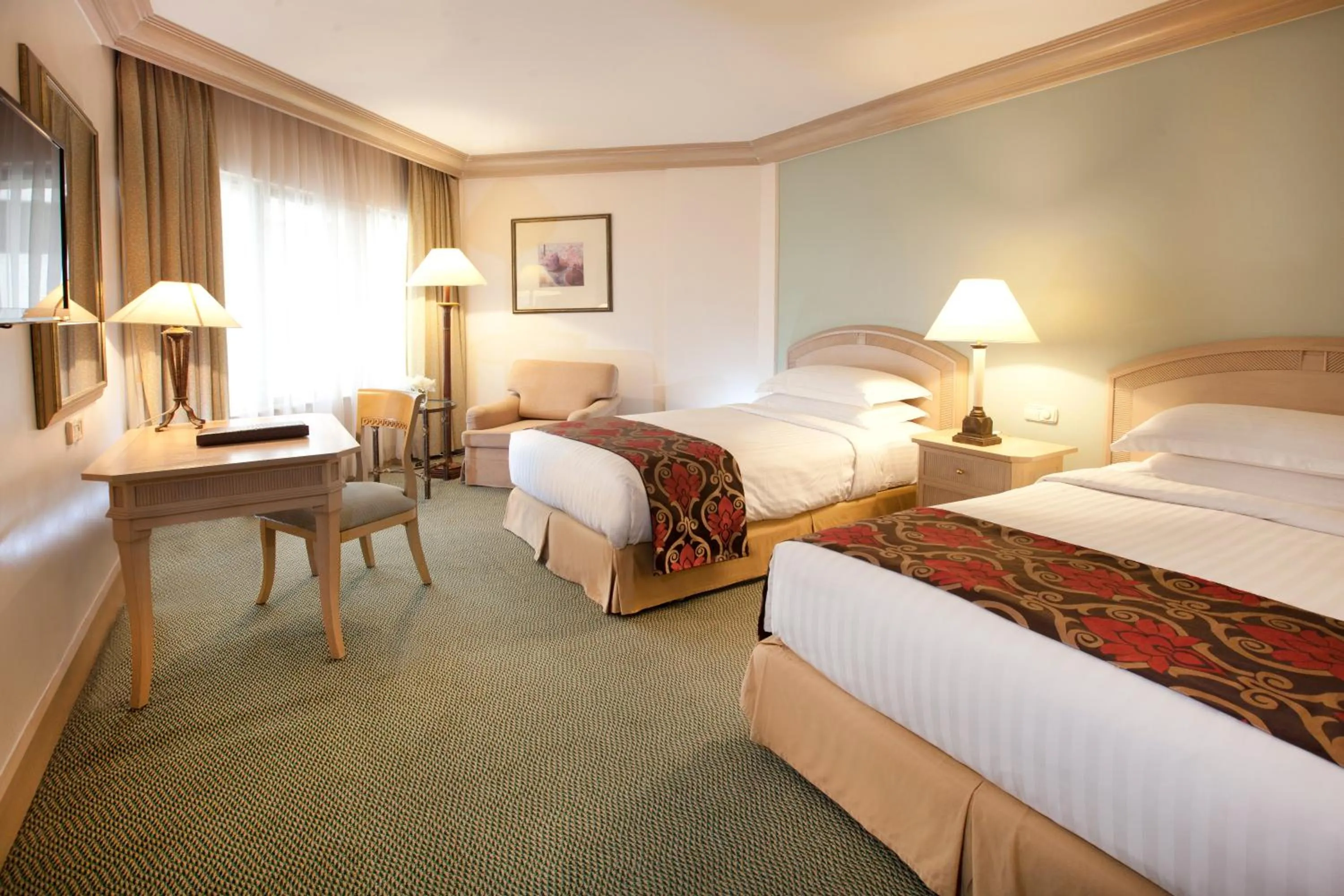 Bed in Dorsett Grand Subang Hotel