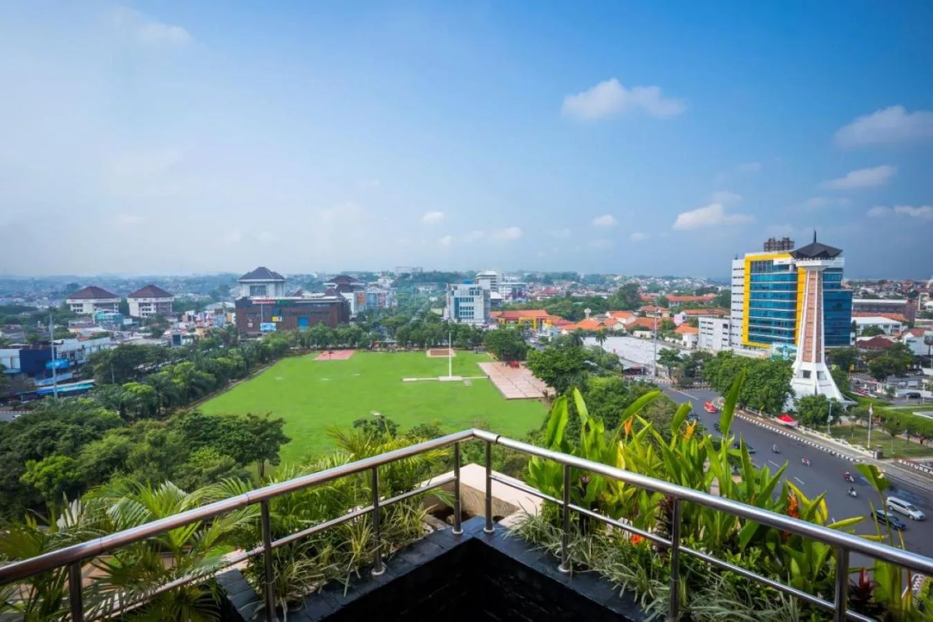 Balcony/Terrace in Hotel Ciputra Semarang managed by Swiss-Belhotel International