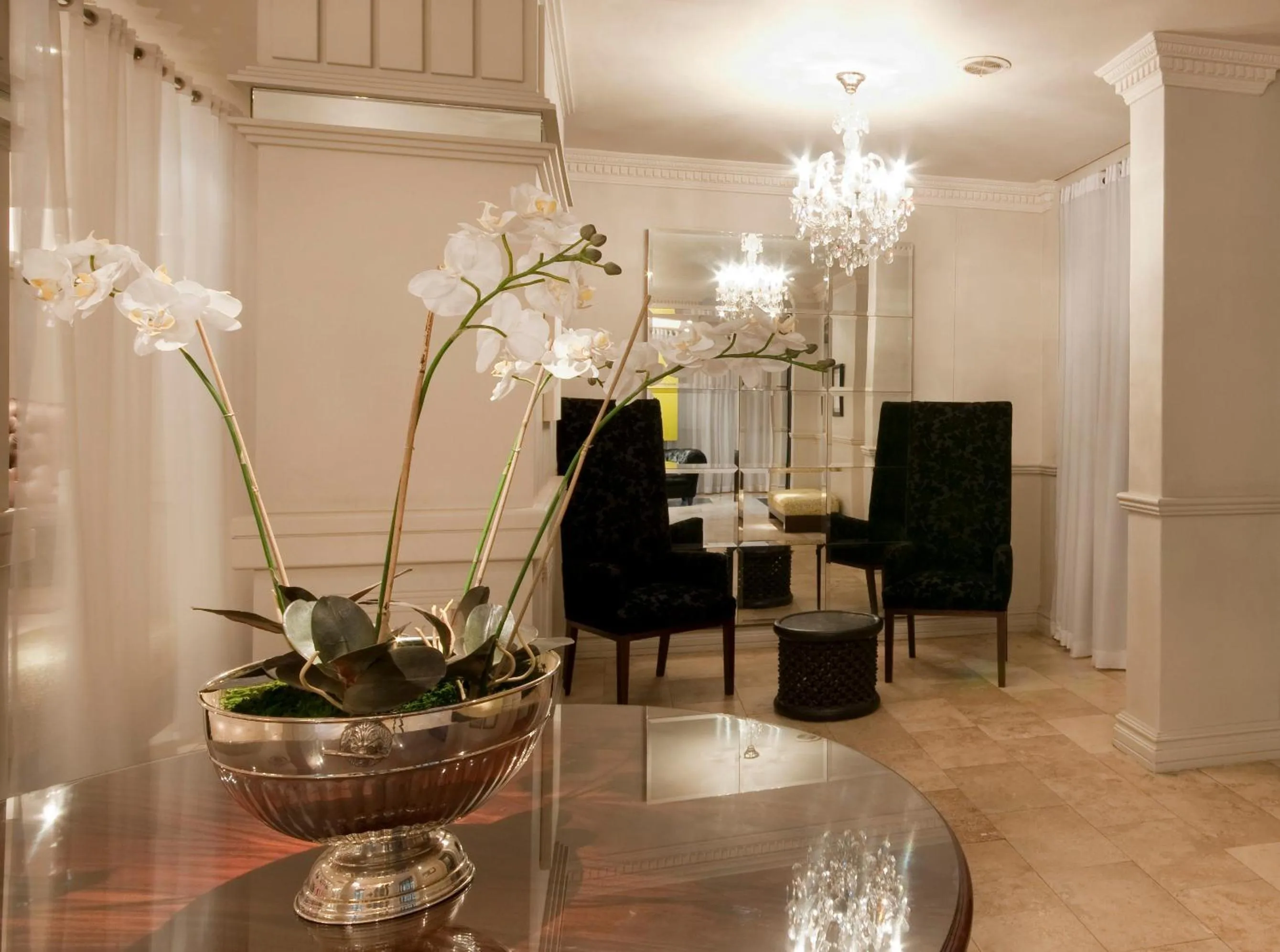 Lobby or reception in Manhattan Hotel