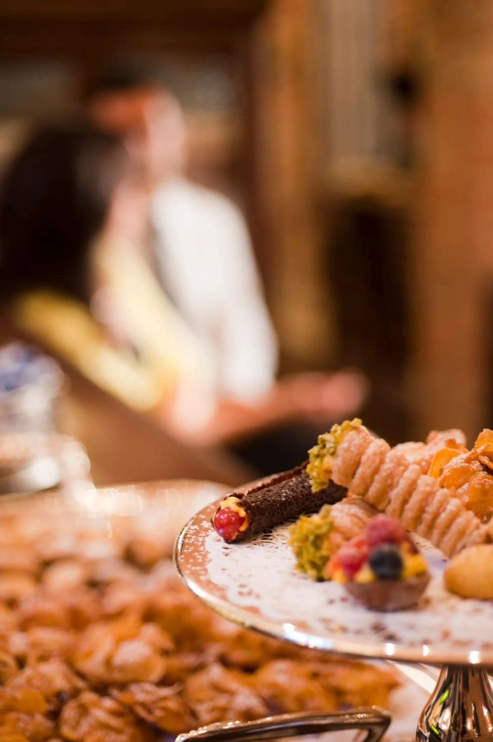 Buffet breakfast in Relais Castello Bevilacqua