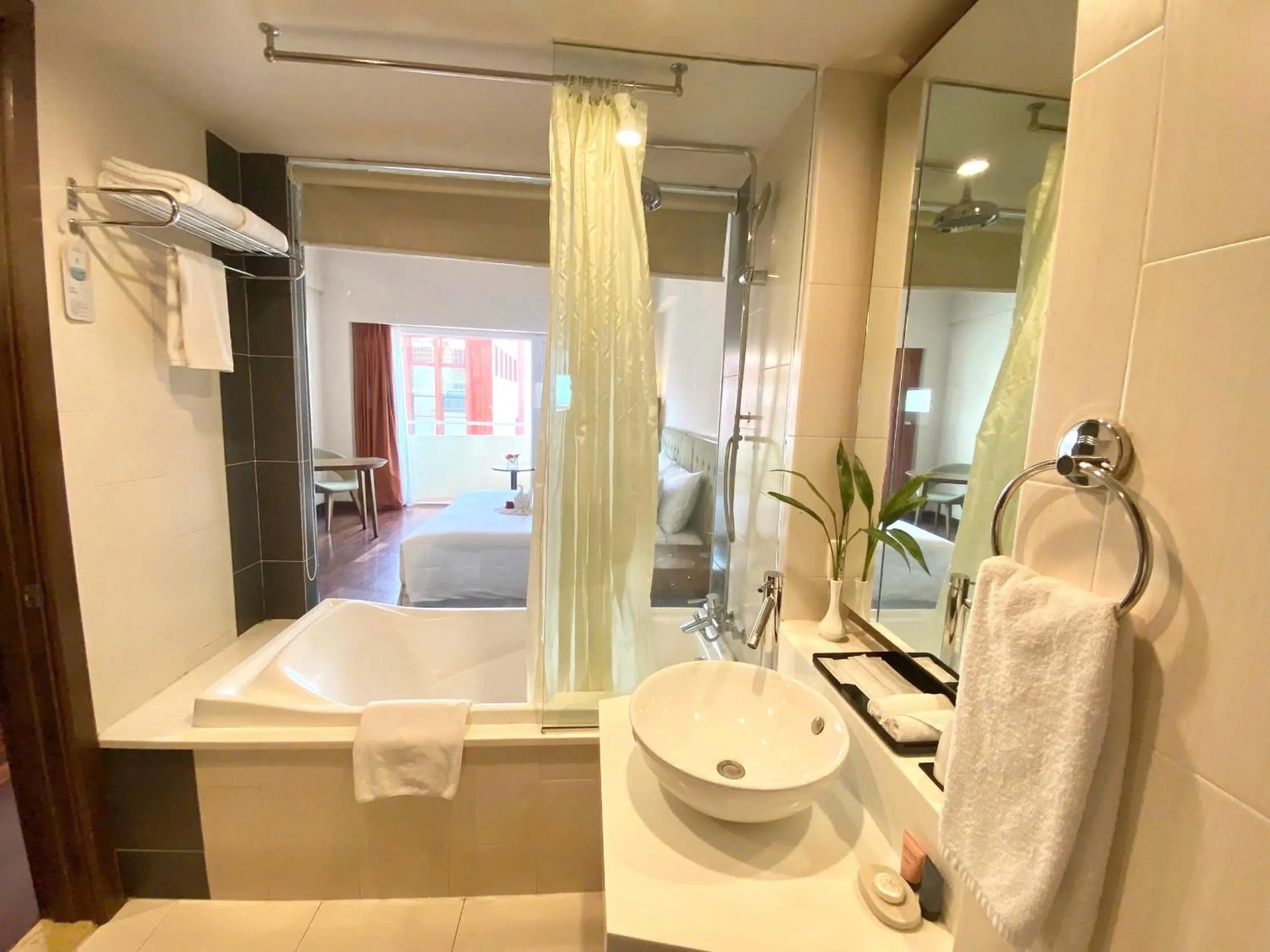 Shower in Muong Thanh Holiday Hue Hotel