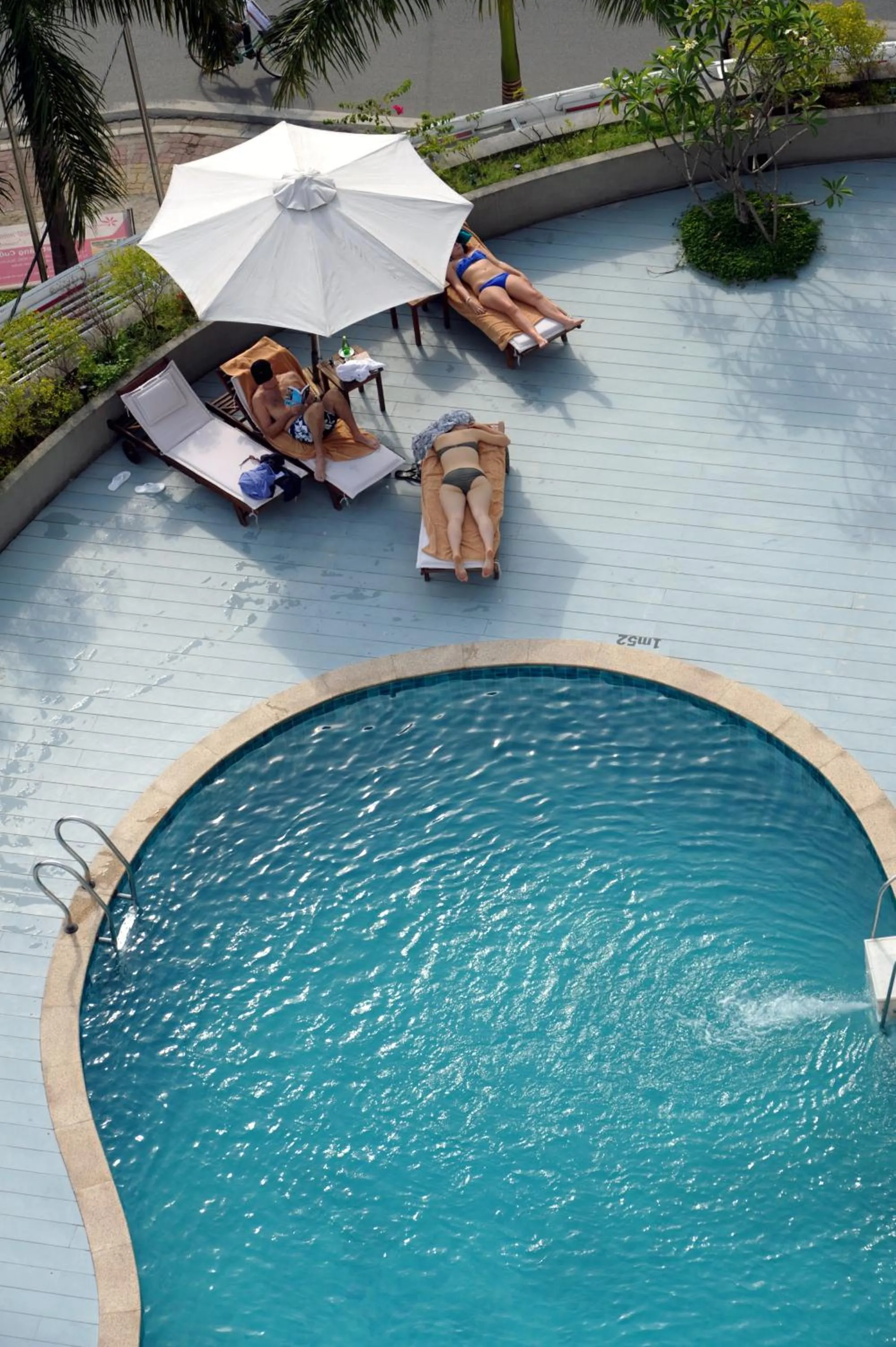 Decorative detail in Muong Thanh Holiday Hue Hotel