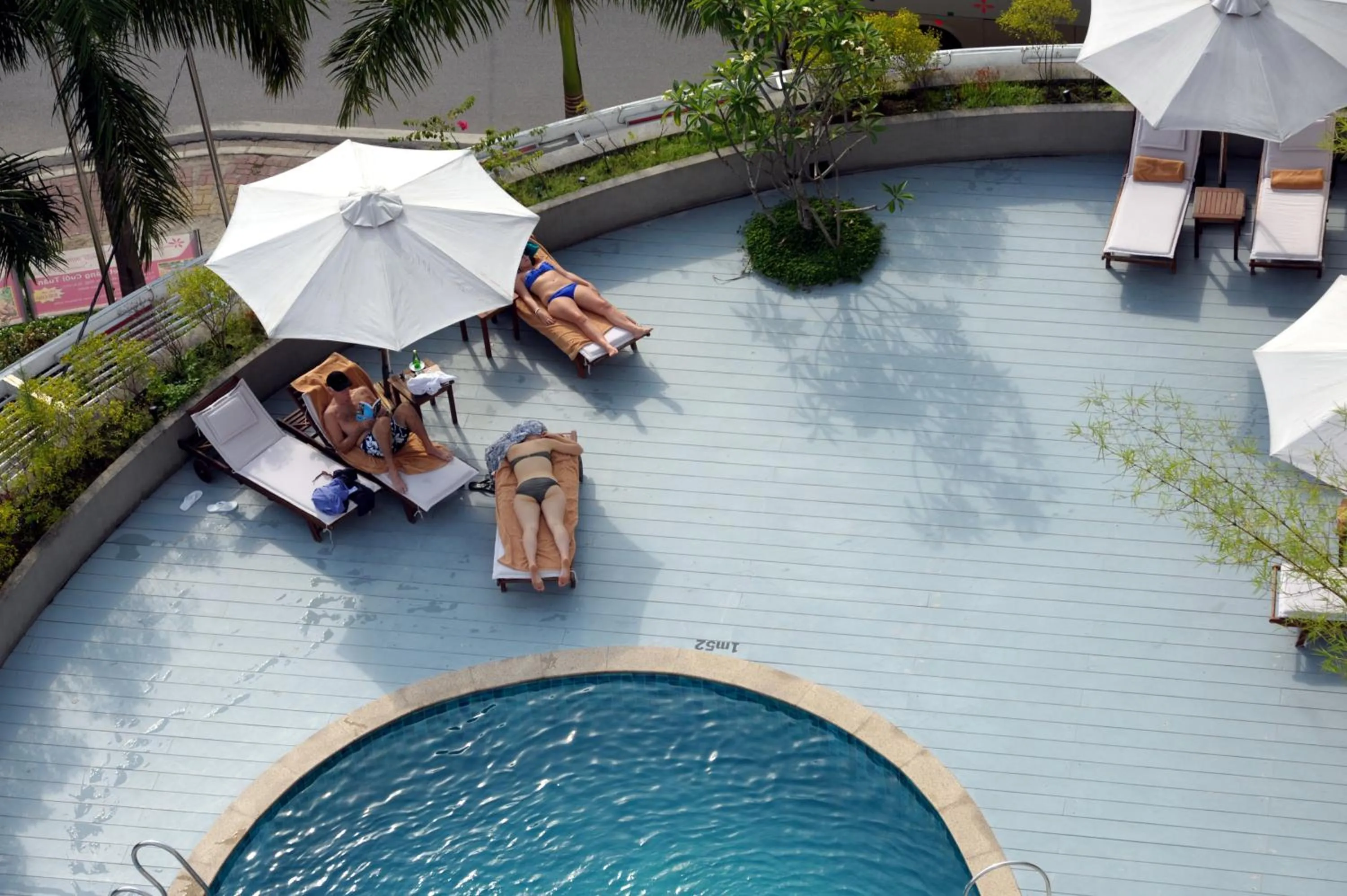 Decorative detail in Muong Thanh Holiday Hue Hotel