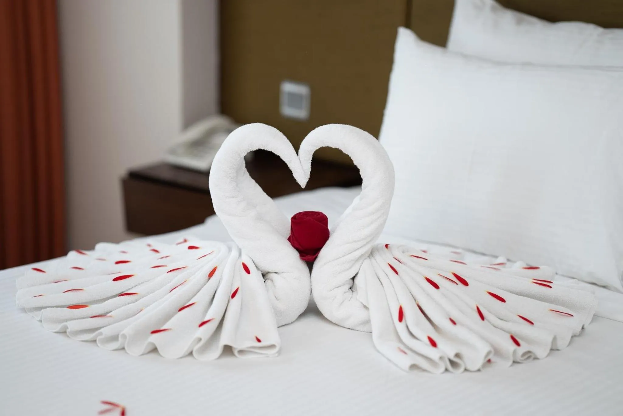 Bed in Muong Thanh Holiday Hue Hotel