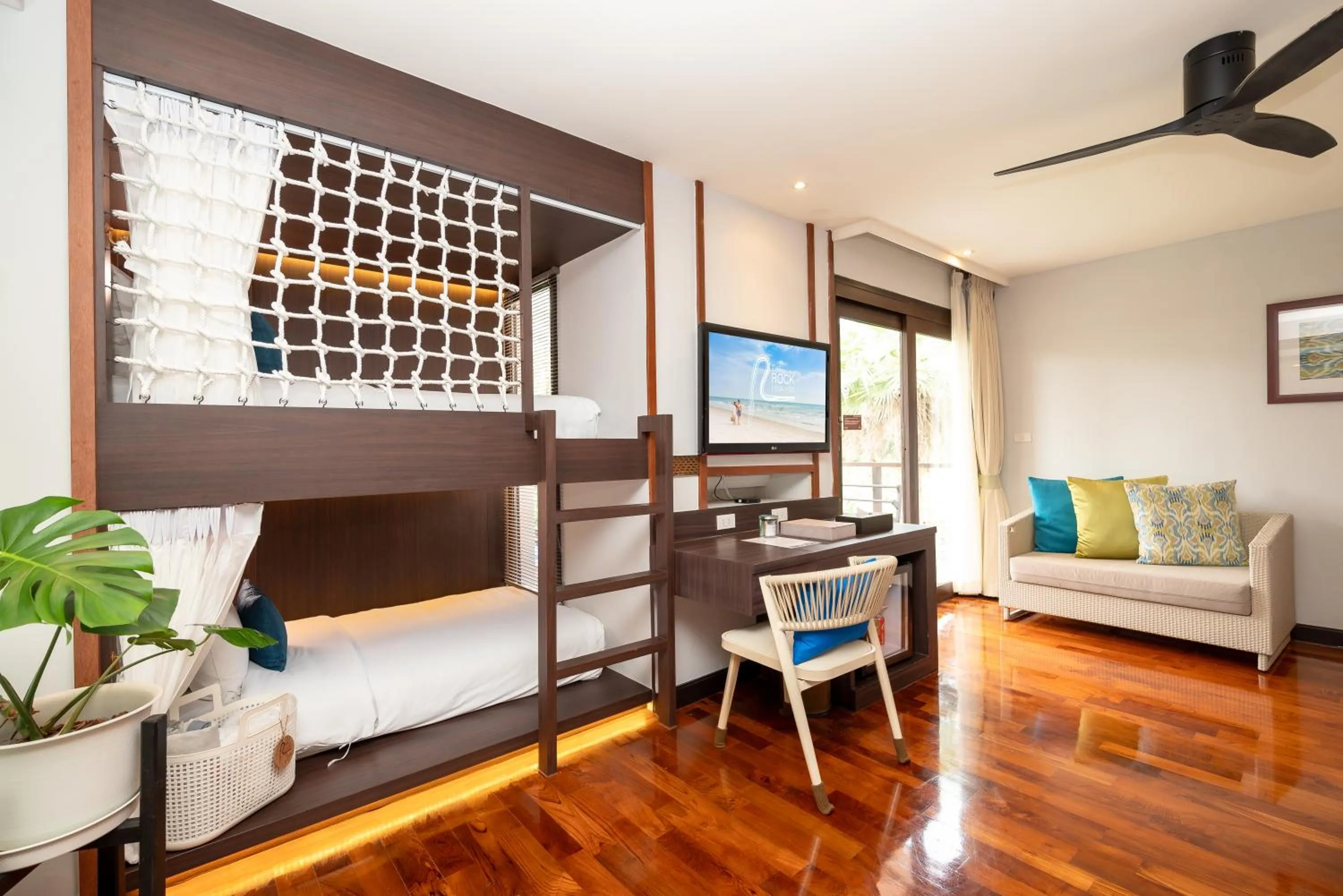 bunk bed in The Rock Hua Hin Beachfront Spa Resort