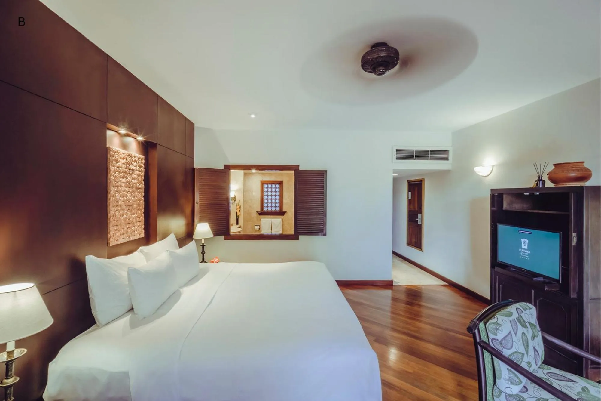 Bed in Furama Resort Danang