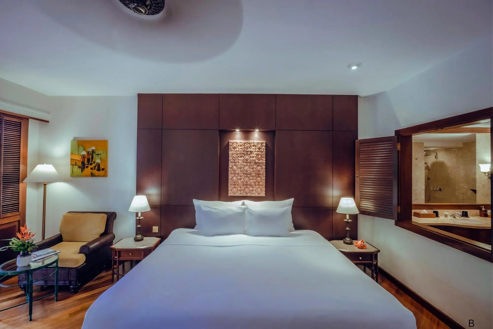 Bed in Furama Resort Danang